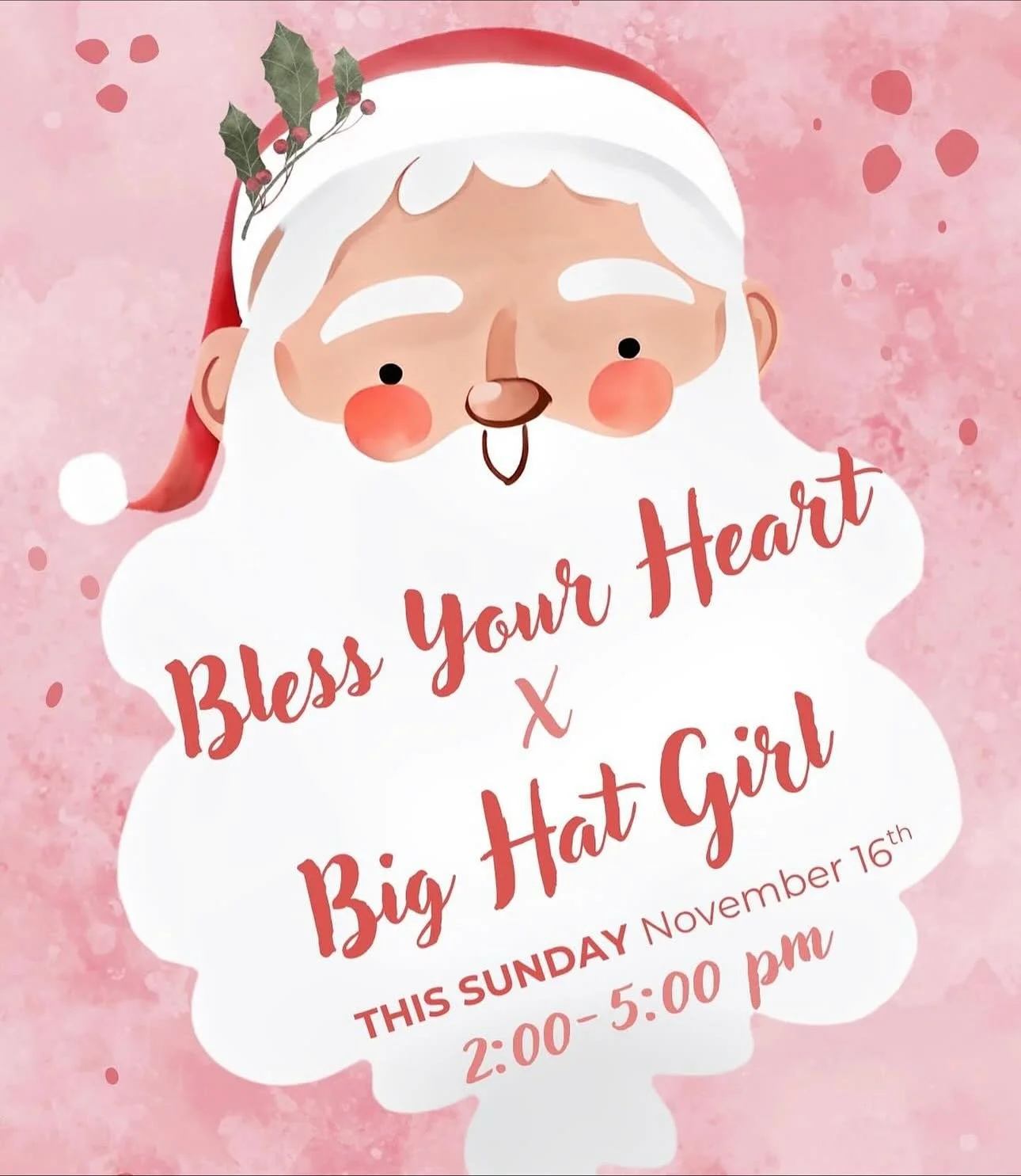 Don&rsquo;t miss @shopbighatgirl this Sunday from 2-5! #blessyourheart #somebodyhastobethecutest #hatbar #sanantonioboutique