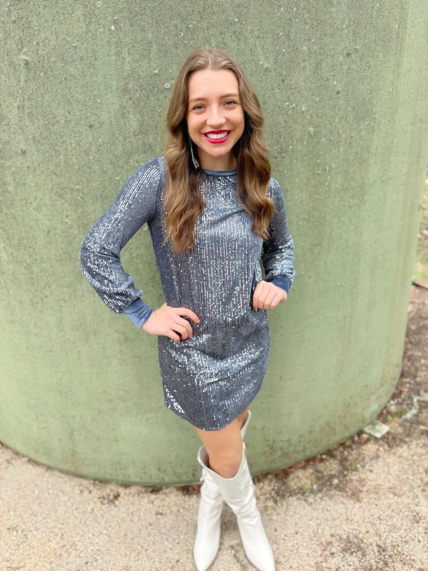 Buy the dress&hellip;the occasion will find you! 🤍🤍🤍 #somebodyhastobethecutest #blessyourheart #sanantonioboutique #gardenridgetx