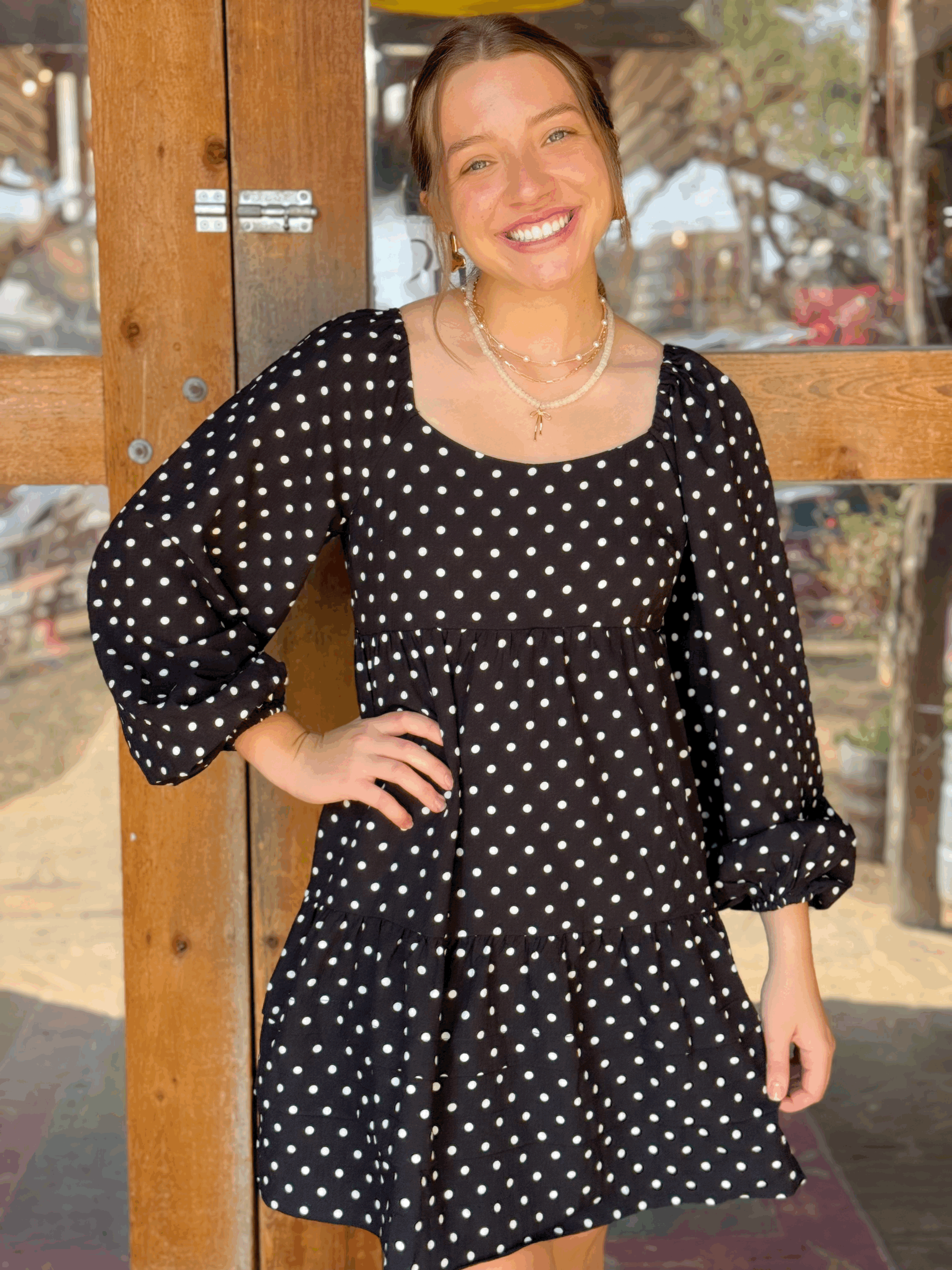 Hayden Polka Dot Dress