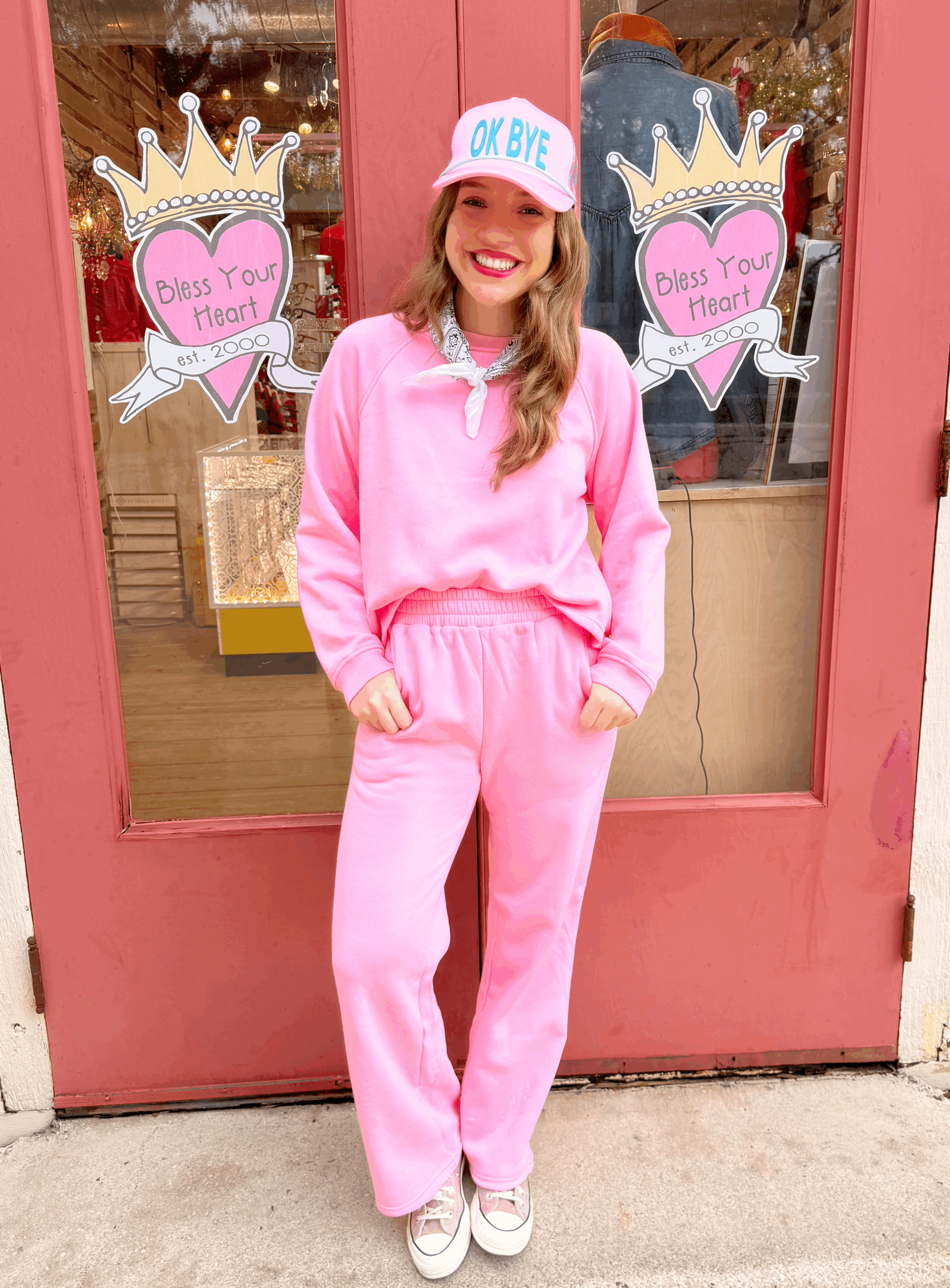 Palmer Sweatset Pink