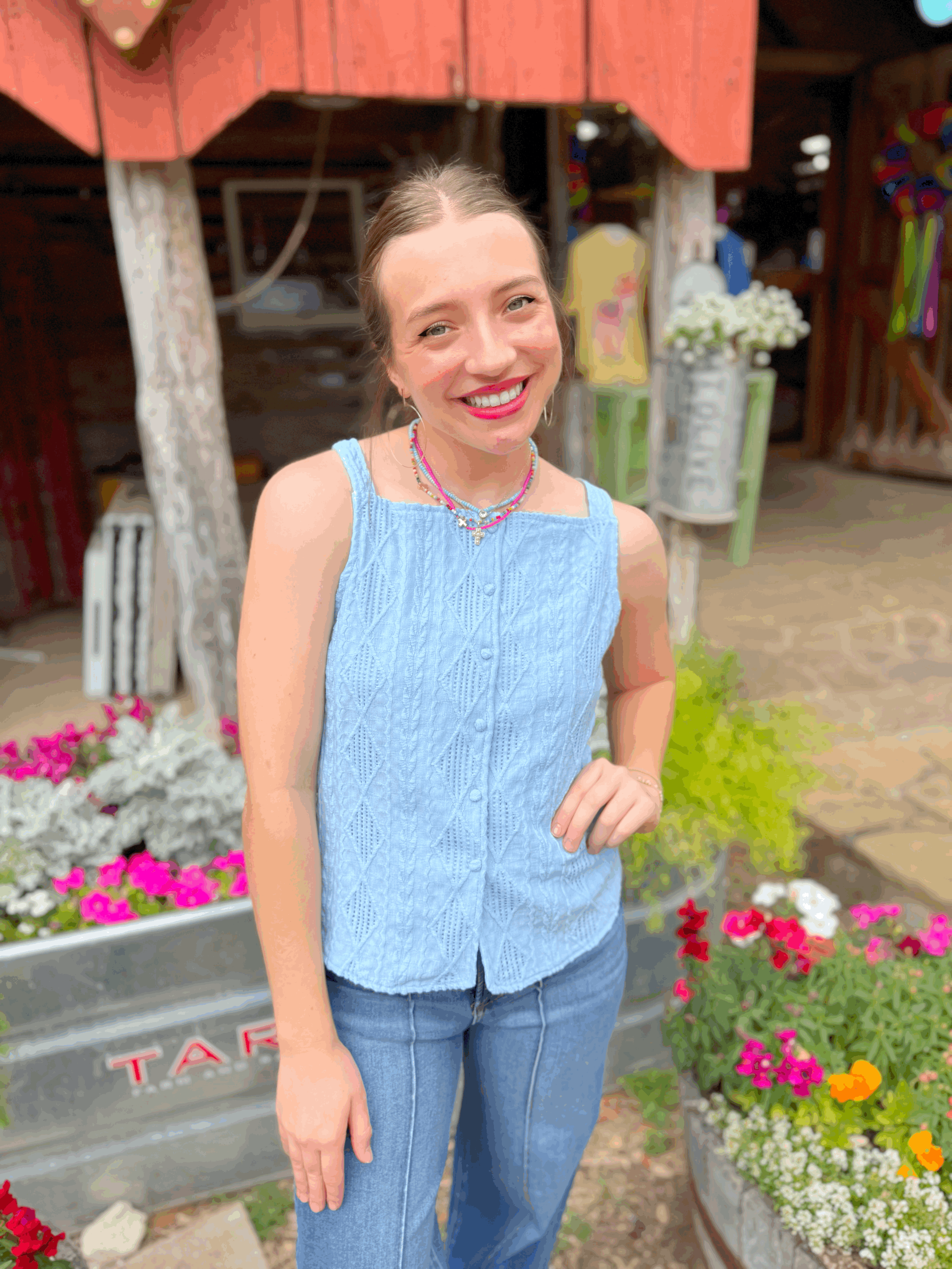 Brooklyn Textured Top