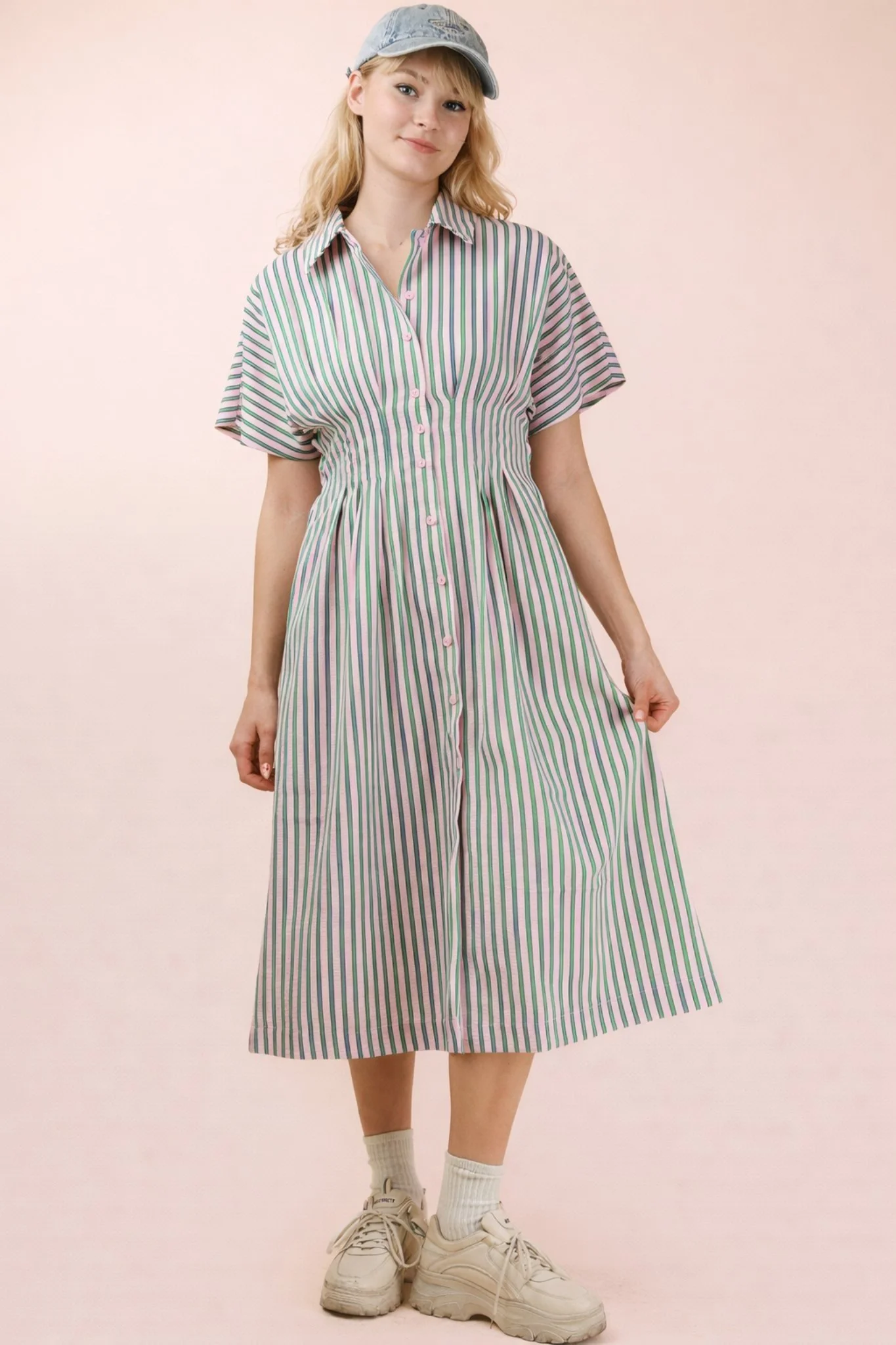 Erica Striped Dress