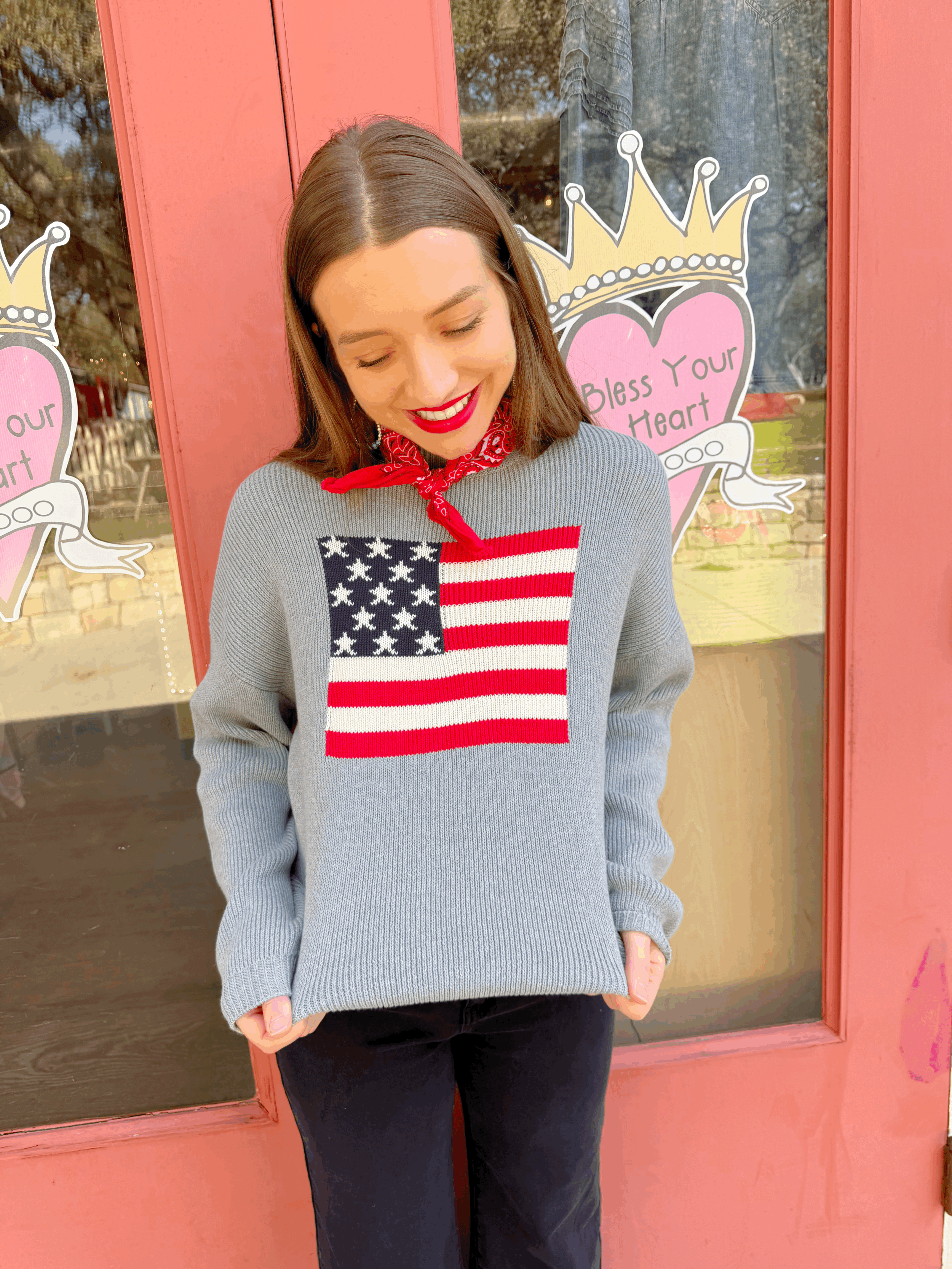 Redding Flag Sweater