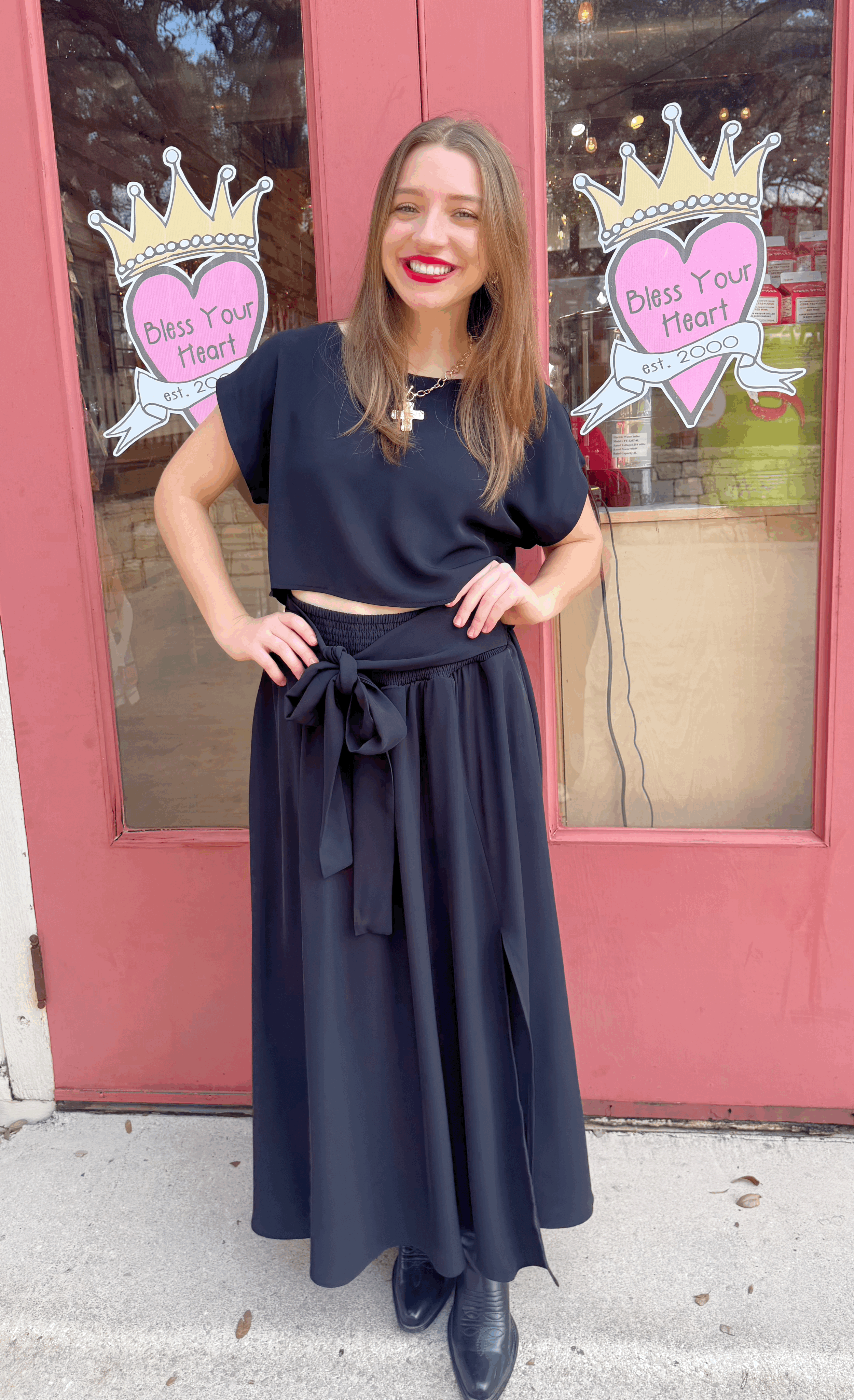 Stemons Two Piece Set Black