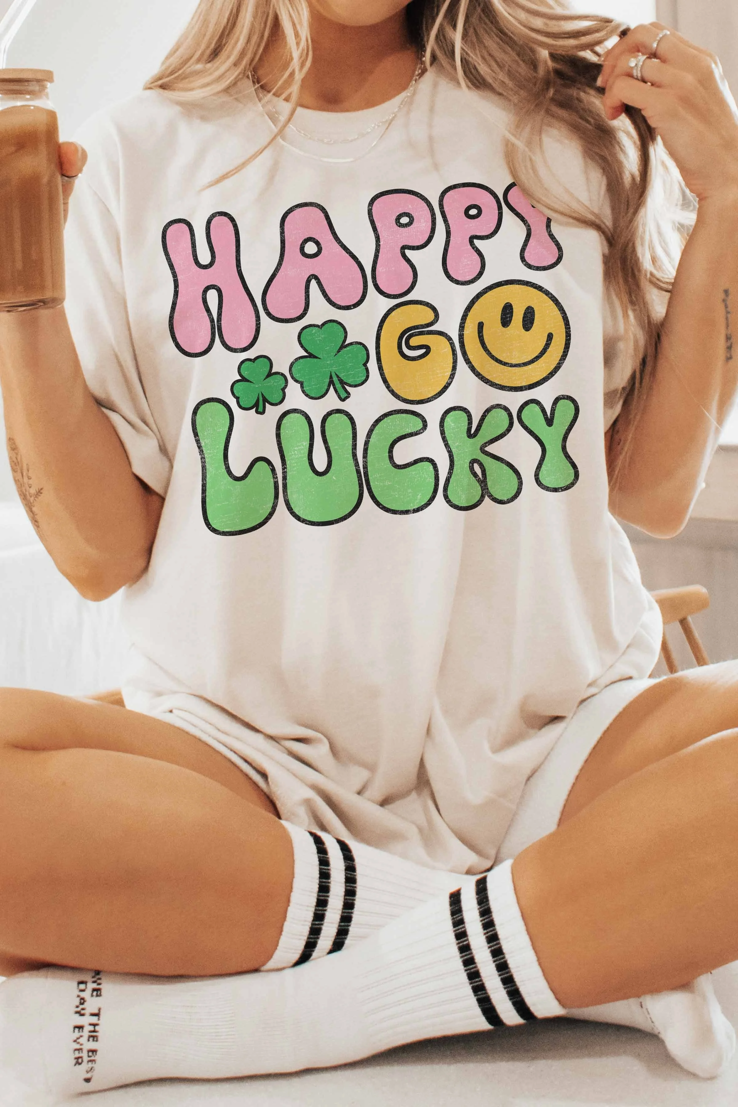 Happy Go Lucky Tee