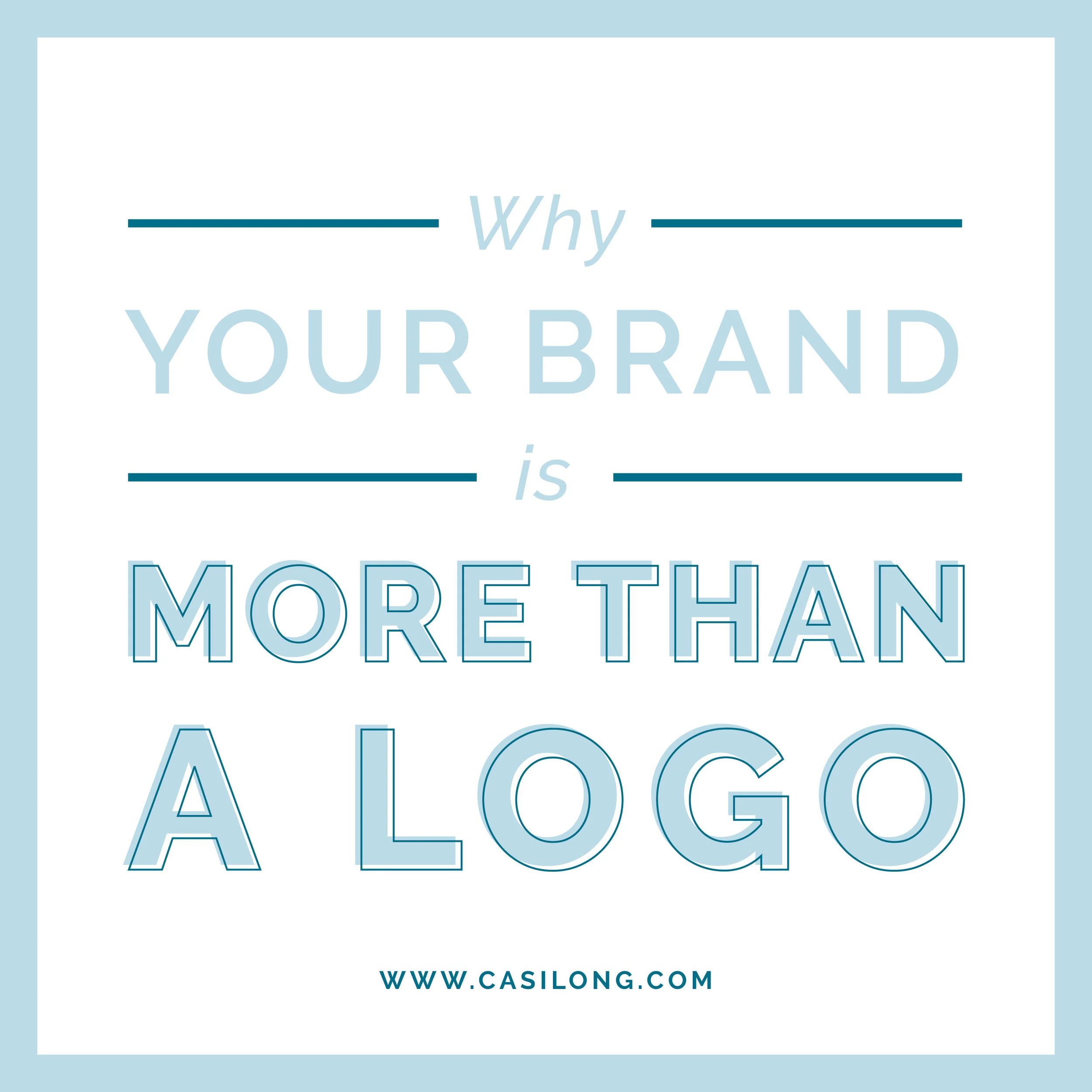 Why Your Brand Is More Than a Logo