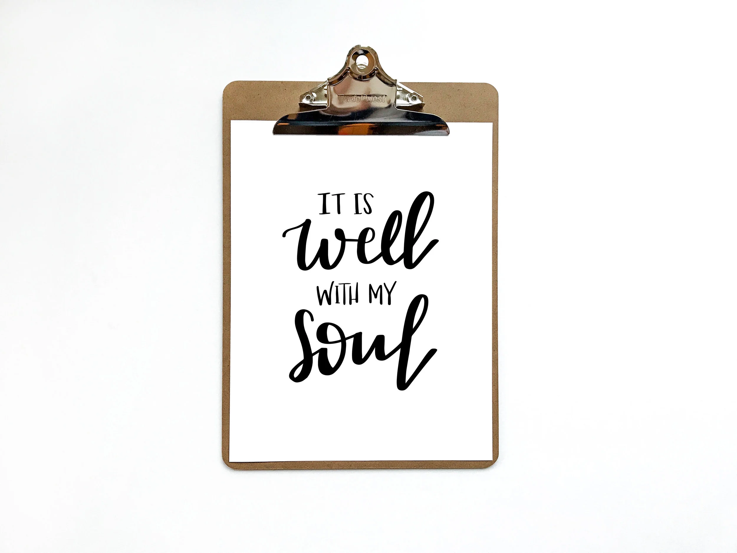 "It Is Well" Digital Print