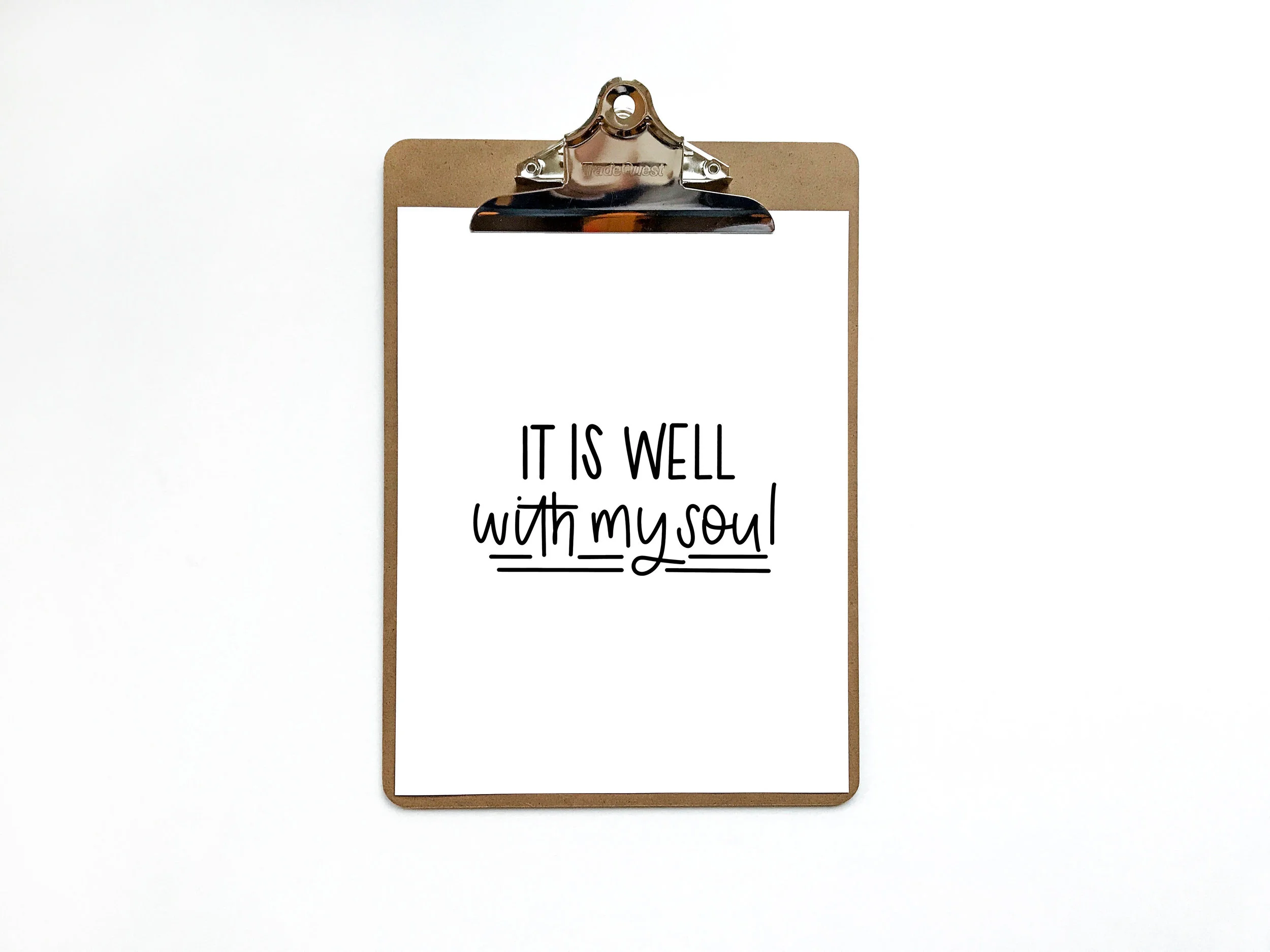 "It Is Well" Digital Print #3