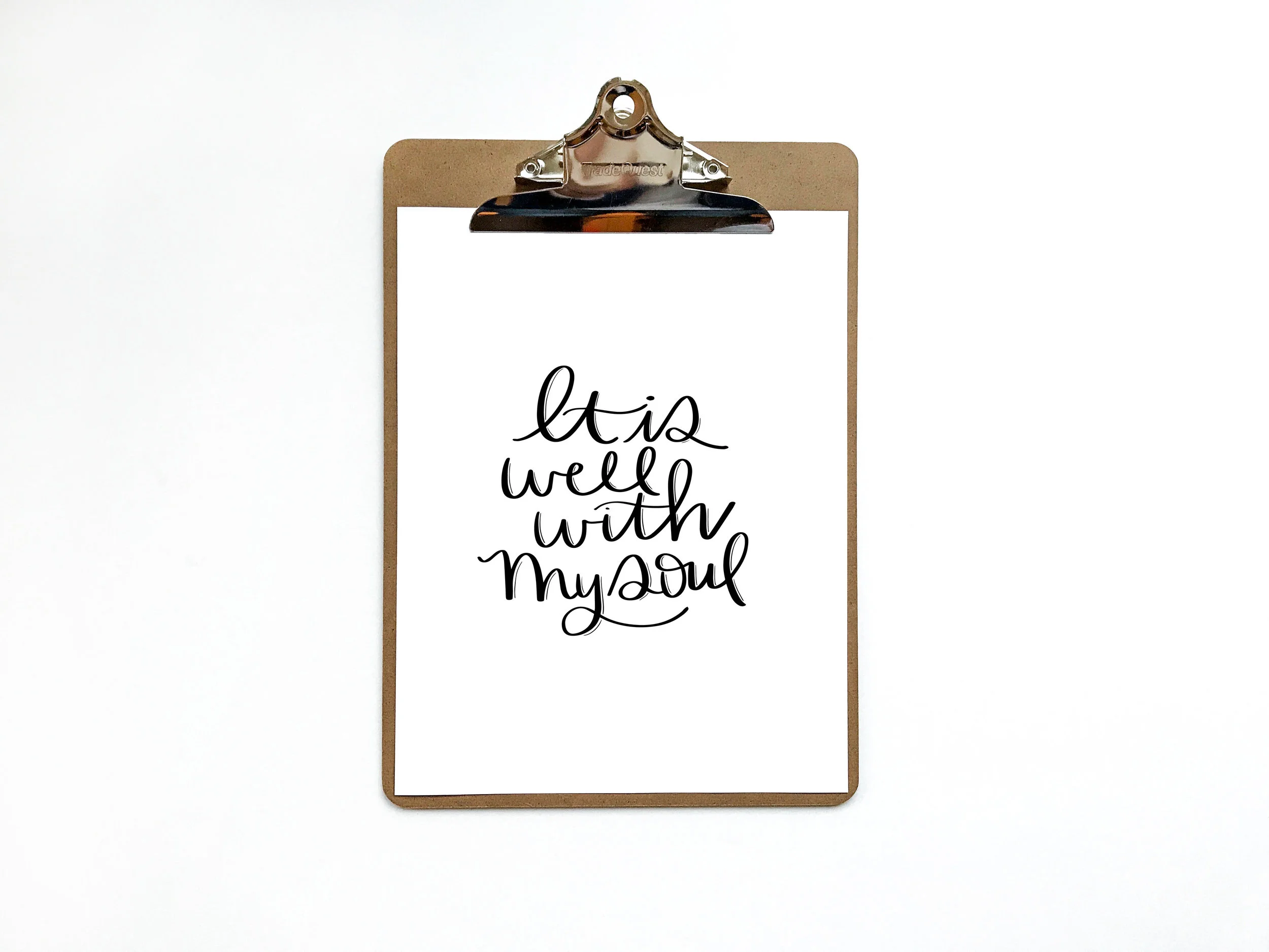 "It Is Well" Digital Print #4
