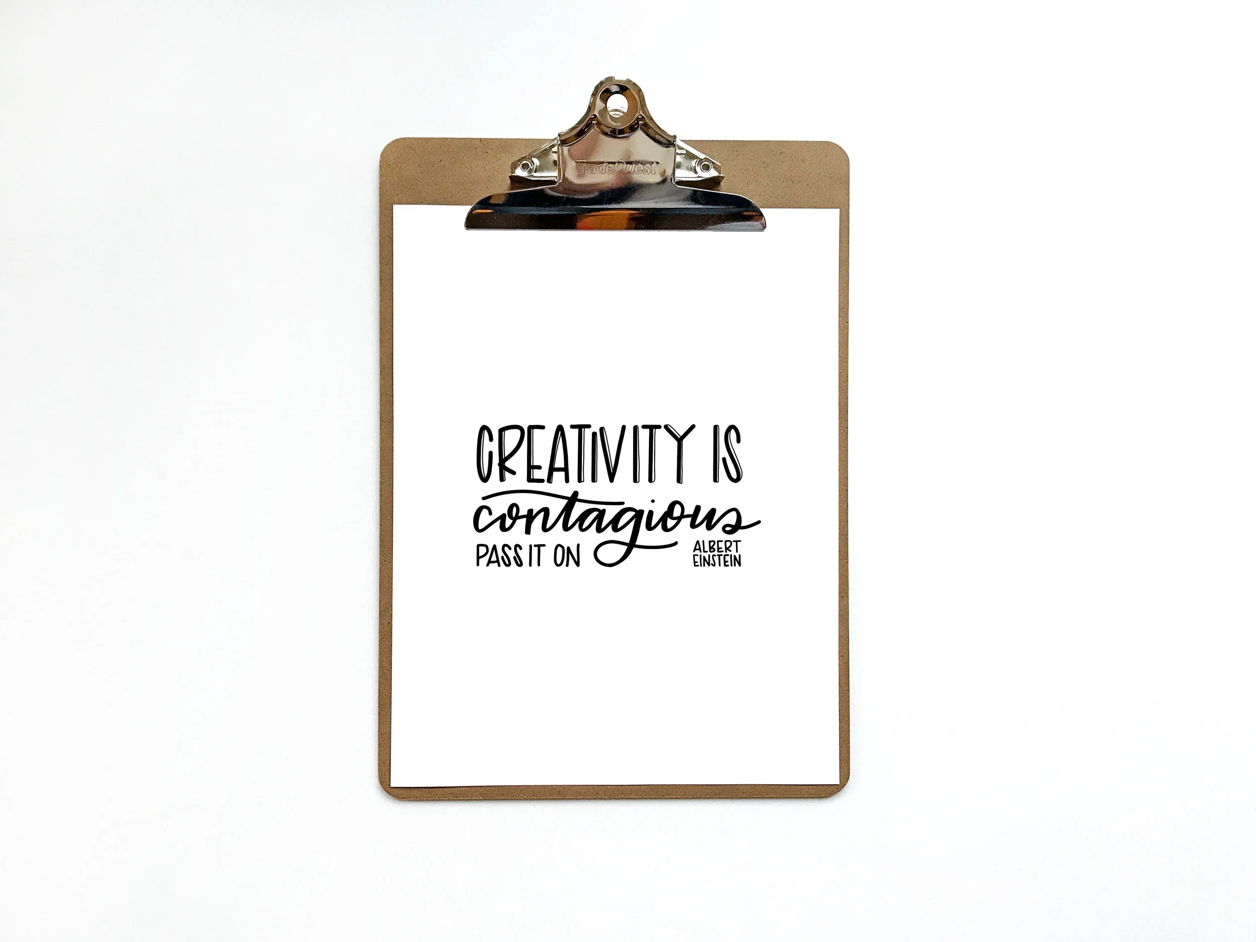 "Creativity is Contagious" Digital Print