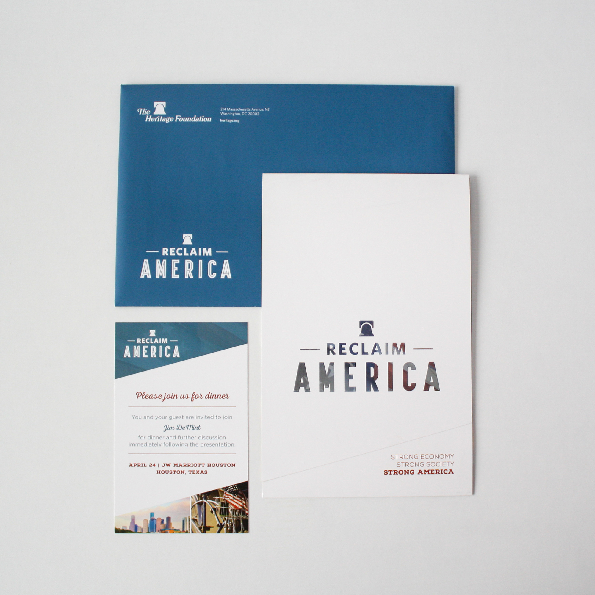 Reclaim America Campaign | Corporate Event Invitation | Casi Long Design | casilong.com:portfolio | #casilongdesign #fearlesspursuit Thumbnail.jpg