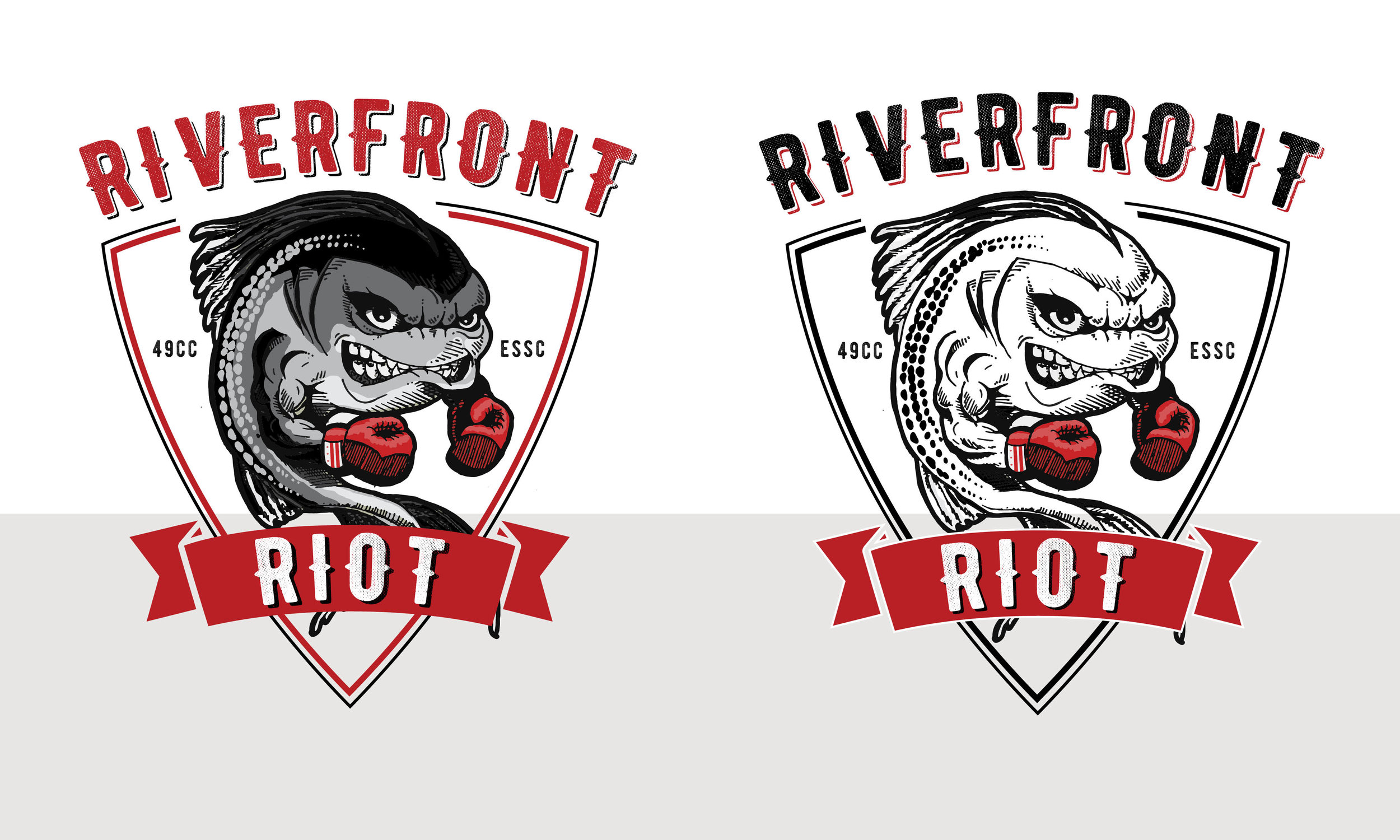 Riverfront Ruckus Riot Logo Design by Casi Long Design | casilong.com .jpg