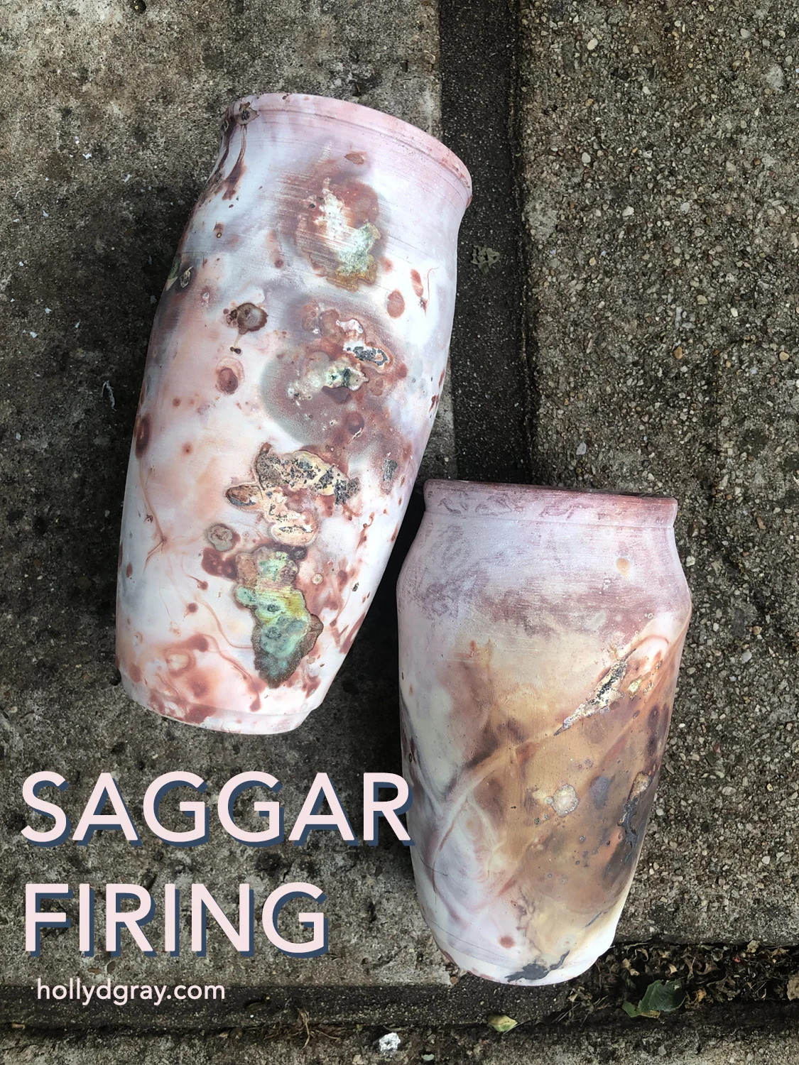 My First Saggar Pottery Firing - Raku Kiln