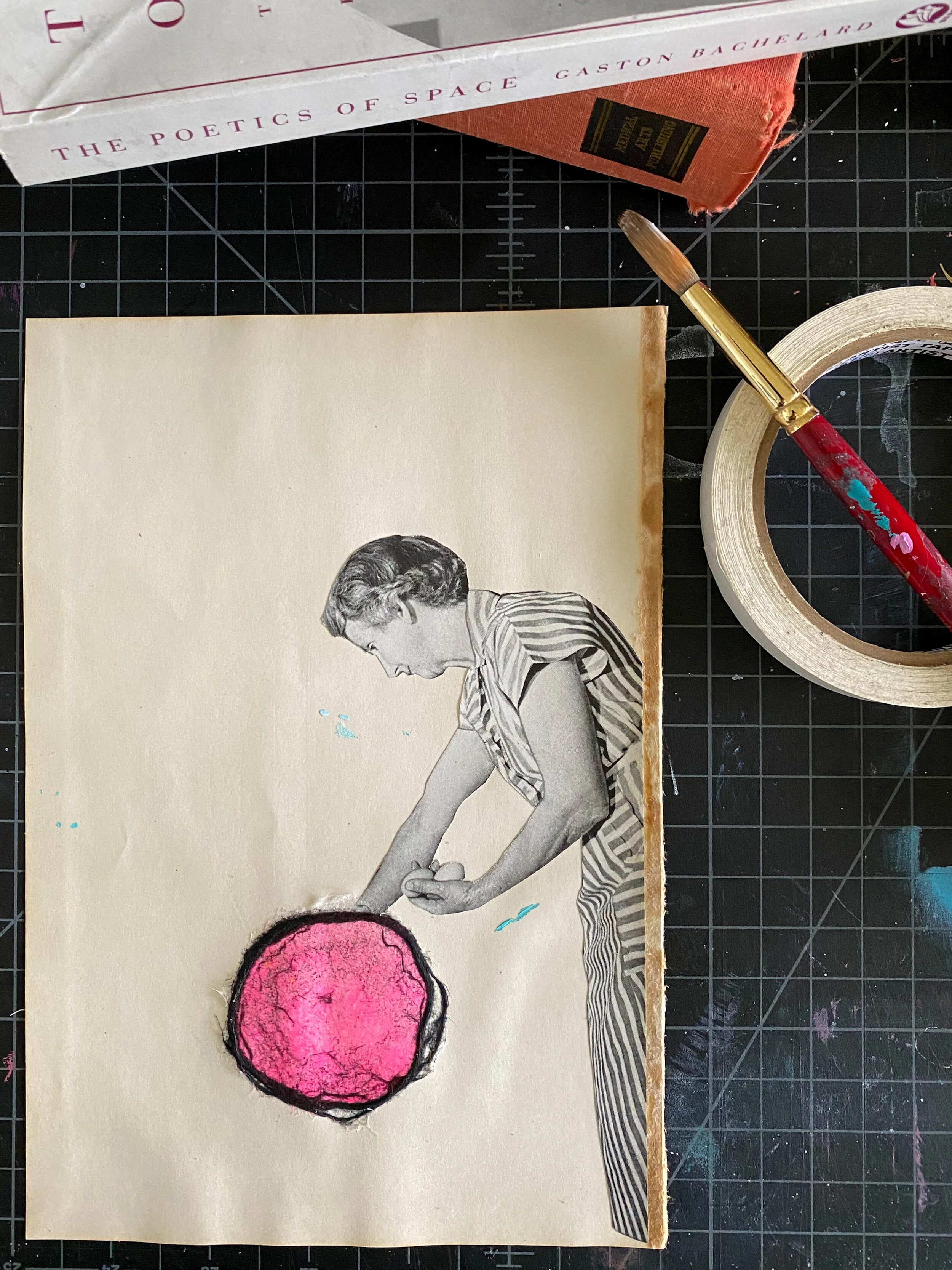 Janette - Contemporary Collage Work