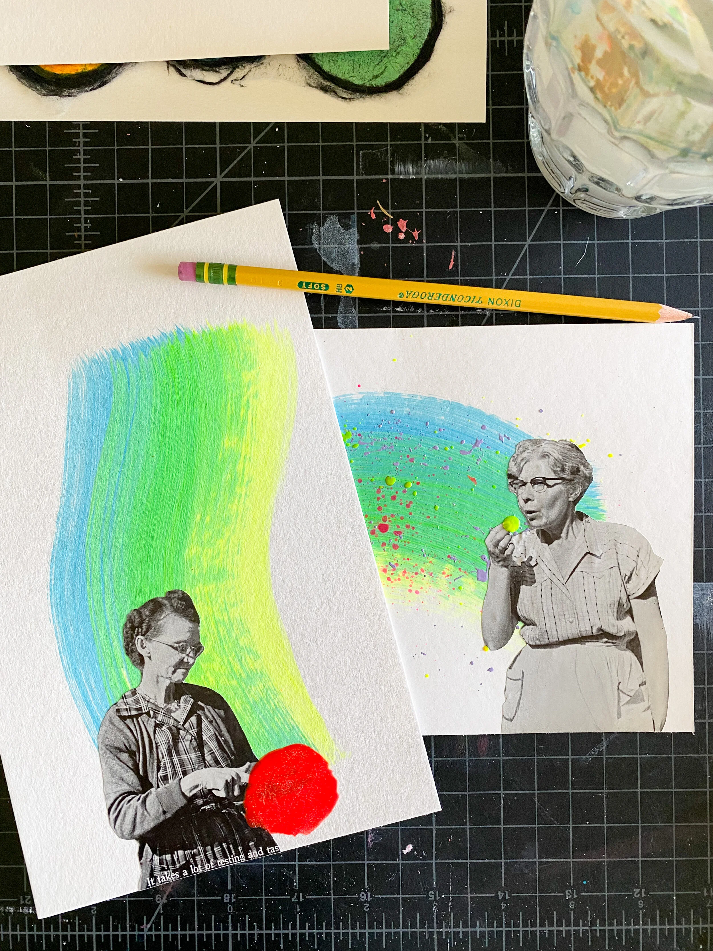 𝘕𝘦𝘰𝘮𝘢 &amp; 𝘕𝘰𝘳𝘮𝘢 - Contemporary Collage Art