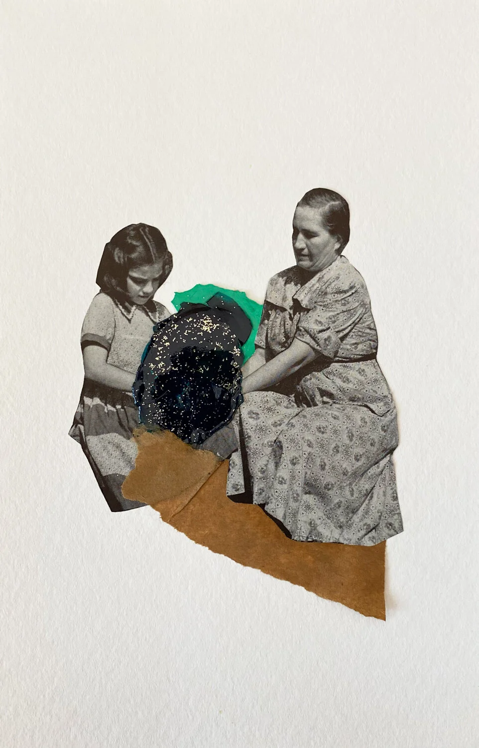 Anna - Contemporary Collage