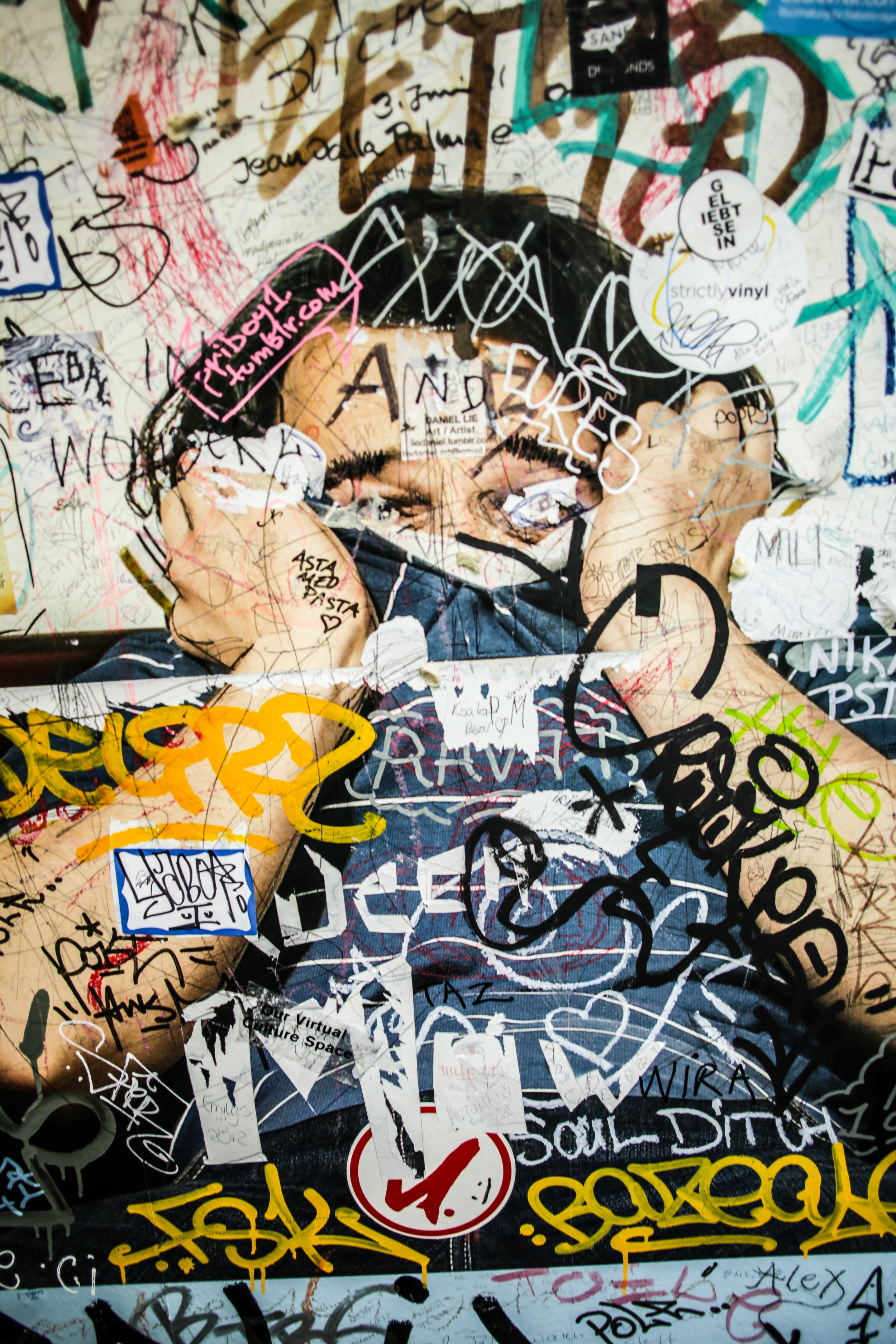 Photo of graffiti, June 2015, Berlin