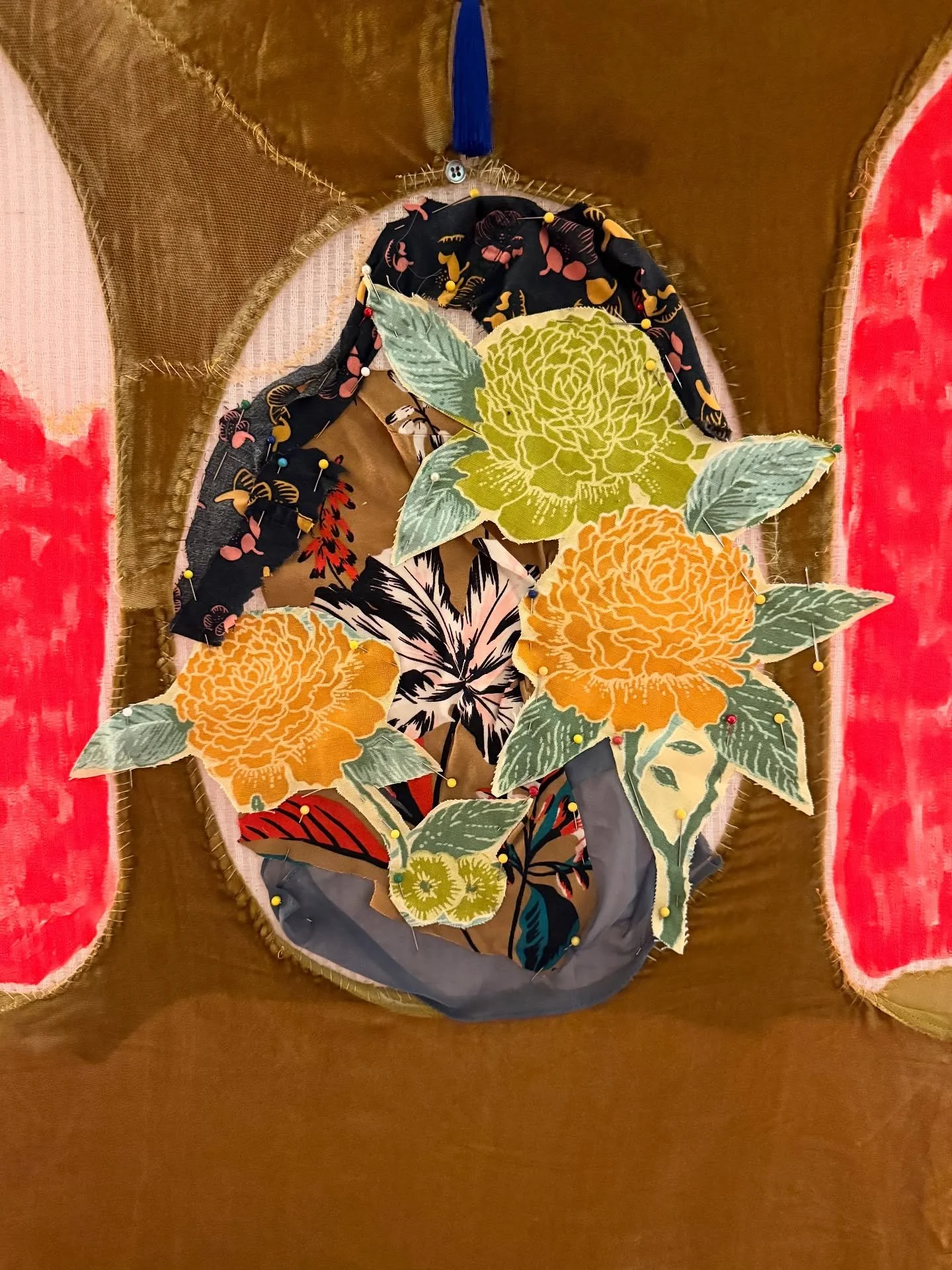 Happy Solstice 🖤 #workinprogress #fiberart #studio #denverart