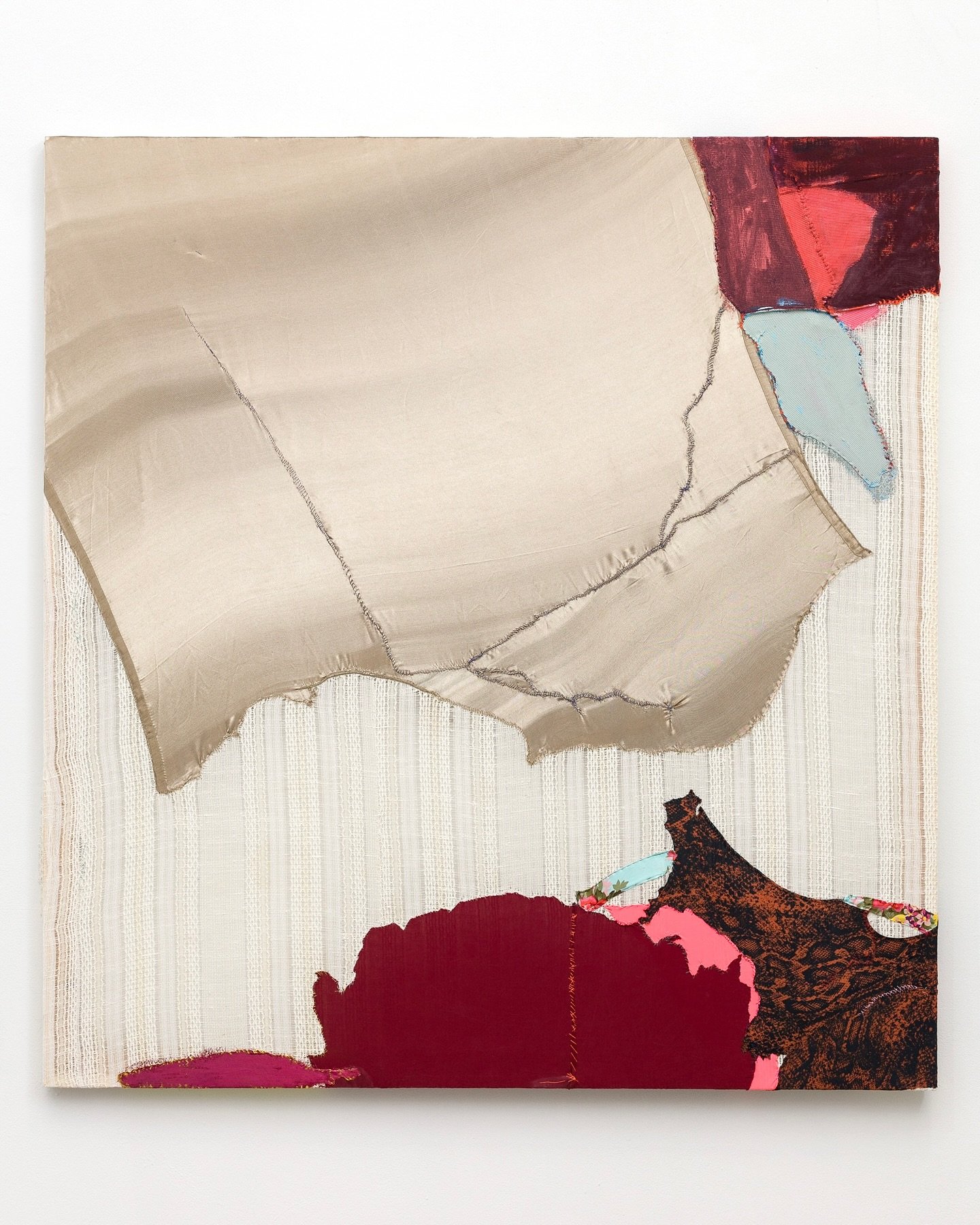 Last call y&rsquo;all: &ldquo;Soul Sutures&rdquo; will be up at McNichols until September 30, alongside nearly a dozen reclaimed textile works of mine in the Fiber Arts Today exhibit. 

To &ldquo;suture&rdquo; is to stitch a wound closed. In this col