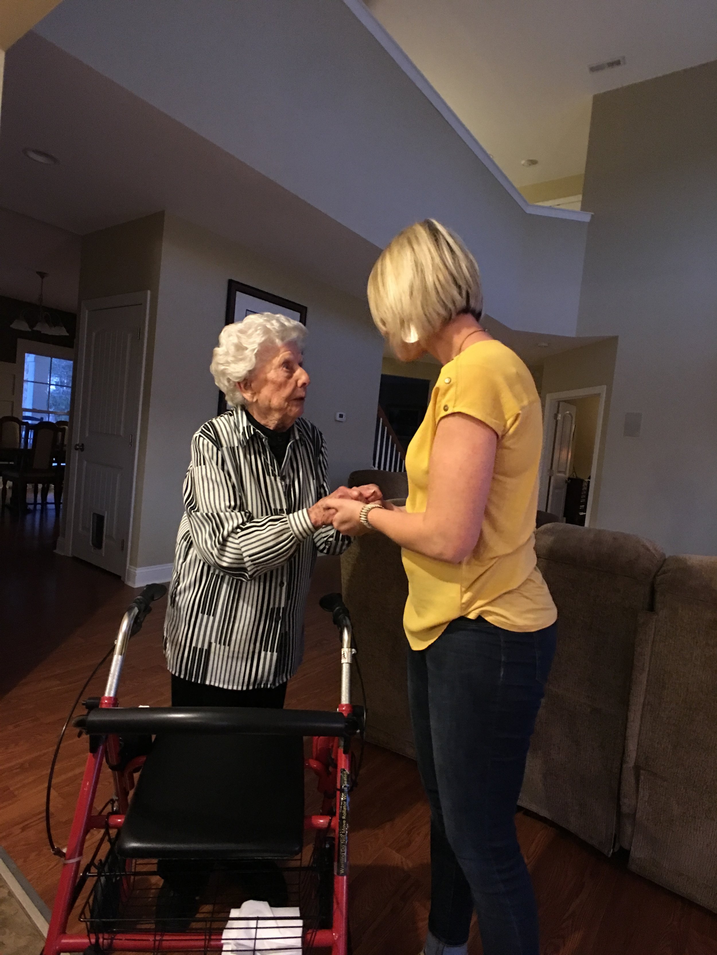 Their great grandmother lived with the family, as well. She was a bright and entertaining conversationalist with a great deal of wisdom and insight. We could have spent all week with her.