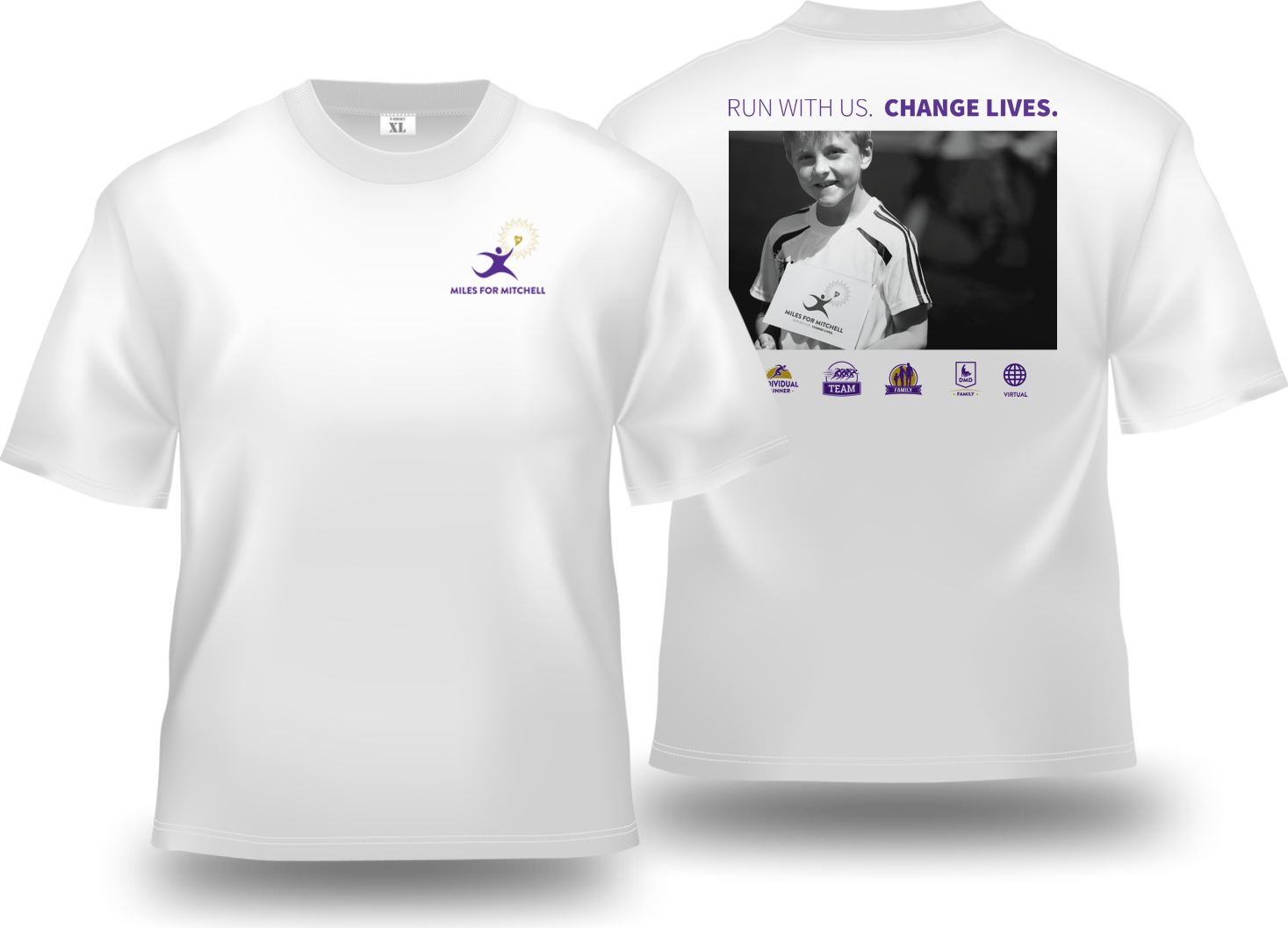 Miles for Mitchell 2017 Run Shirt