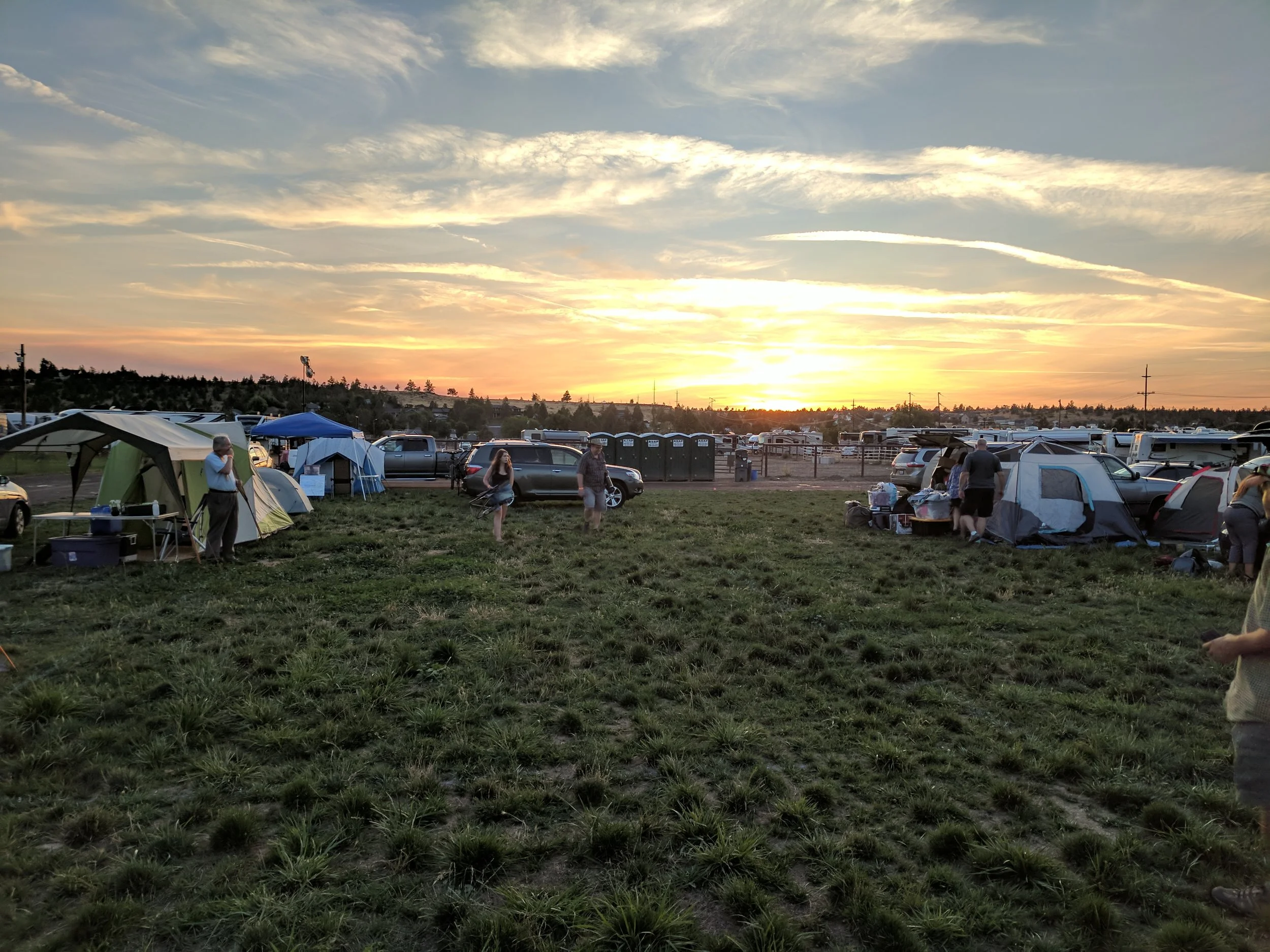 Another great shot by Jonathan of the campgrounds a the fairgrounds