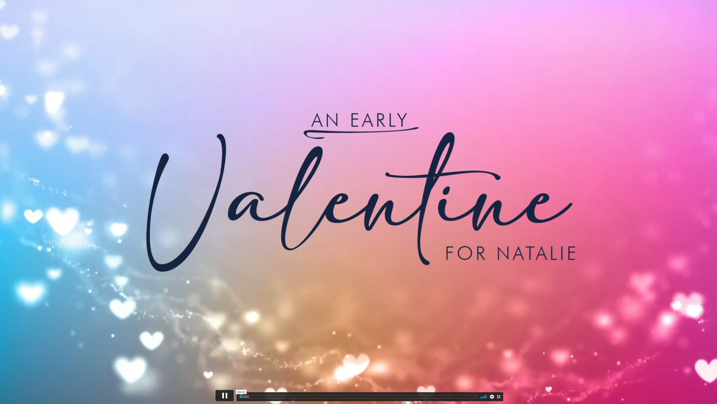 AN EARLY VALENTINE