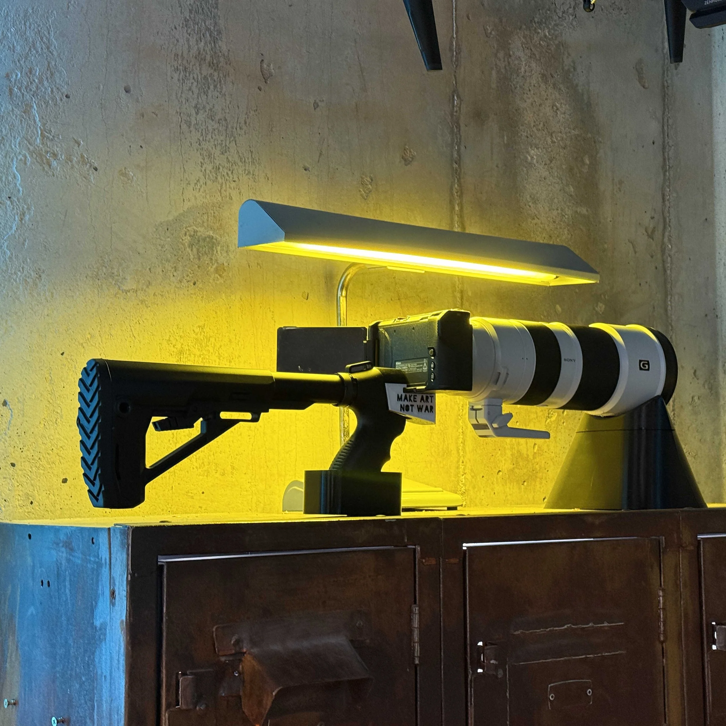 GUN CAMERA MOUNT (Tactical or Classic Wood Stock)