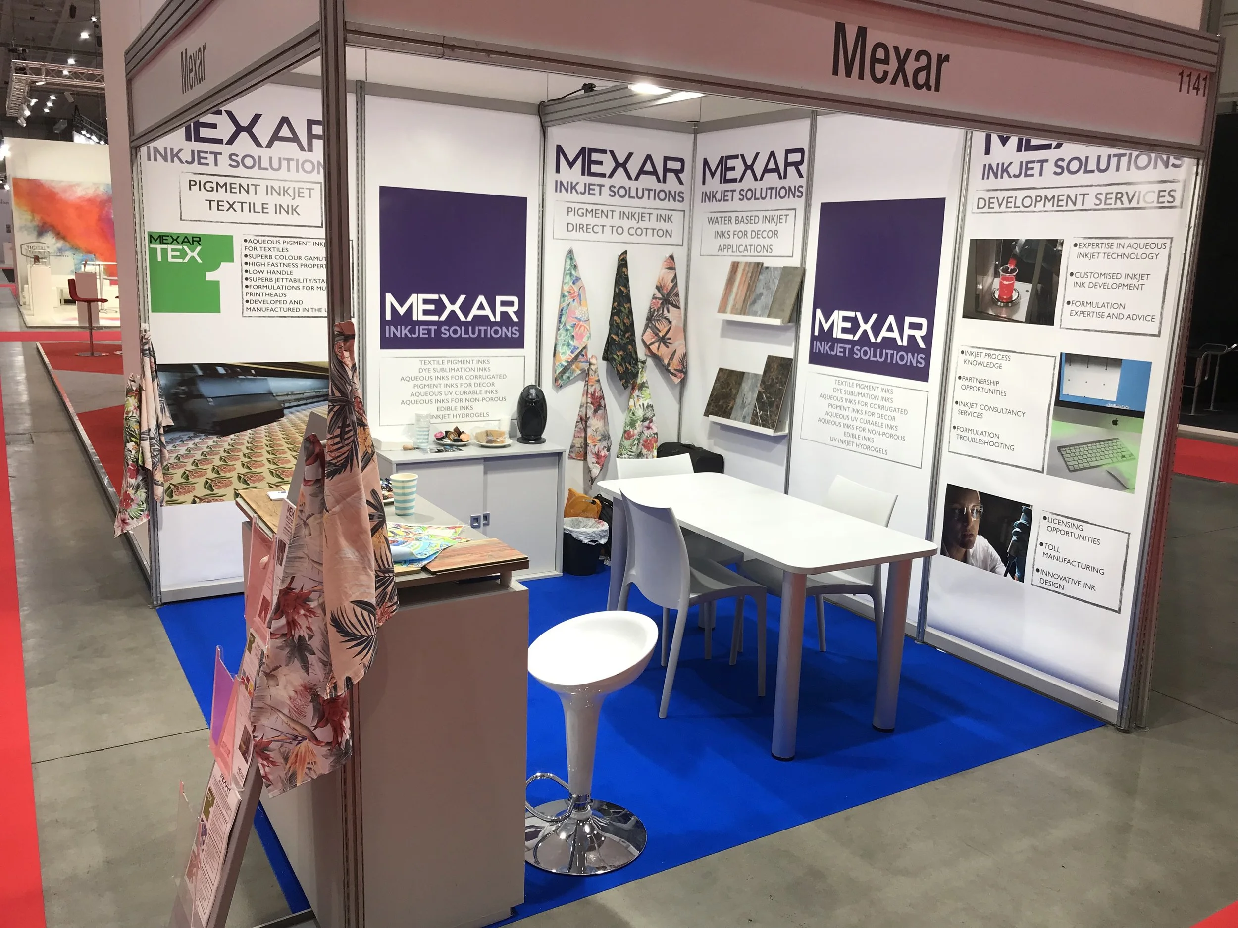 Mexar’s booth at INPRINT 2018