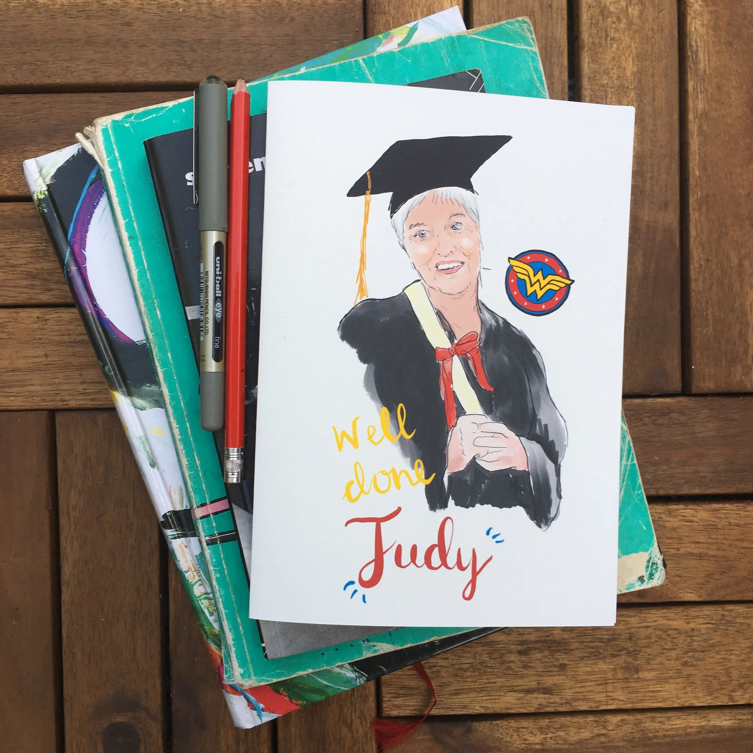 Commissioned card