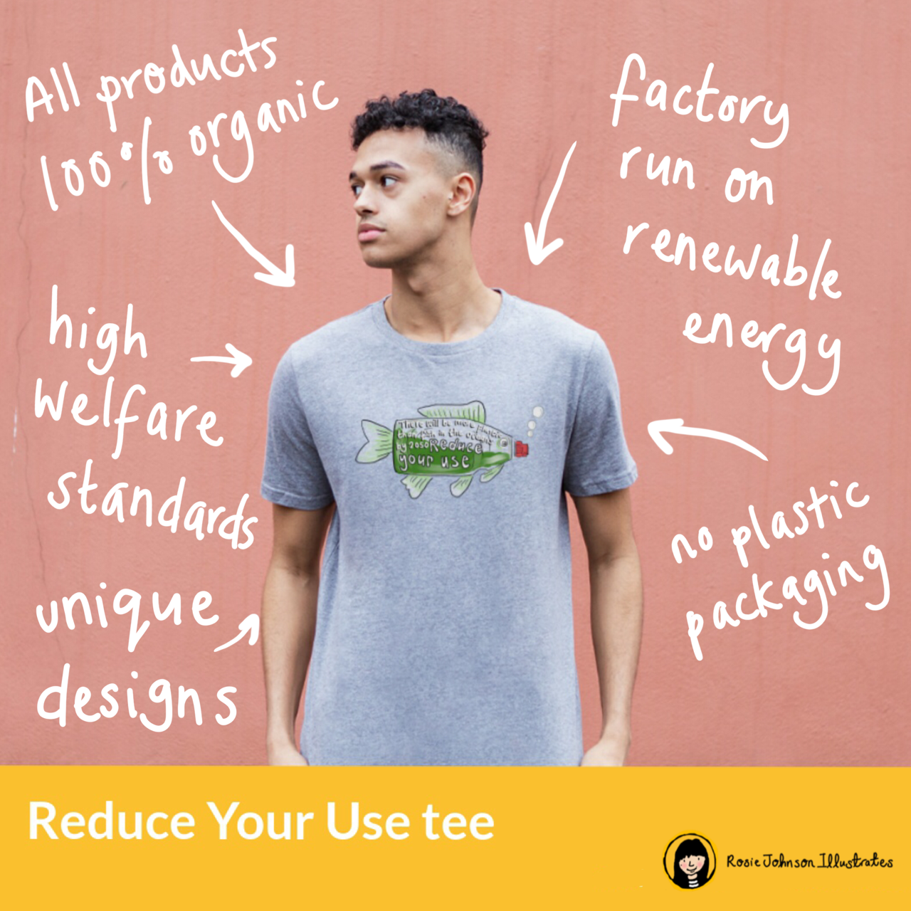 Reduce Your Use Organic tee