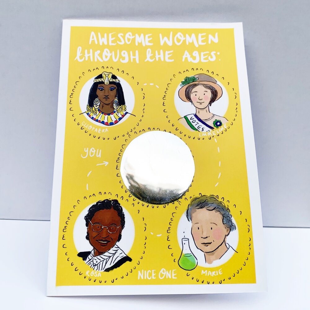 Awesome Women card