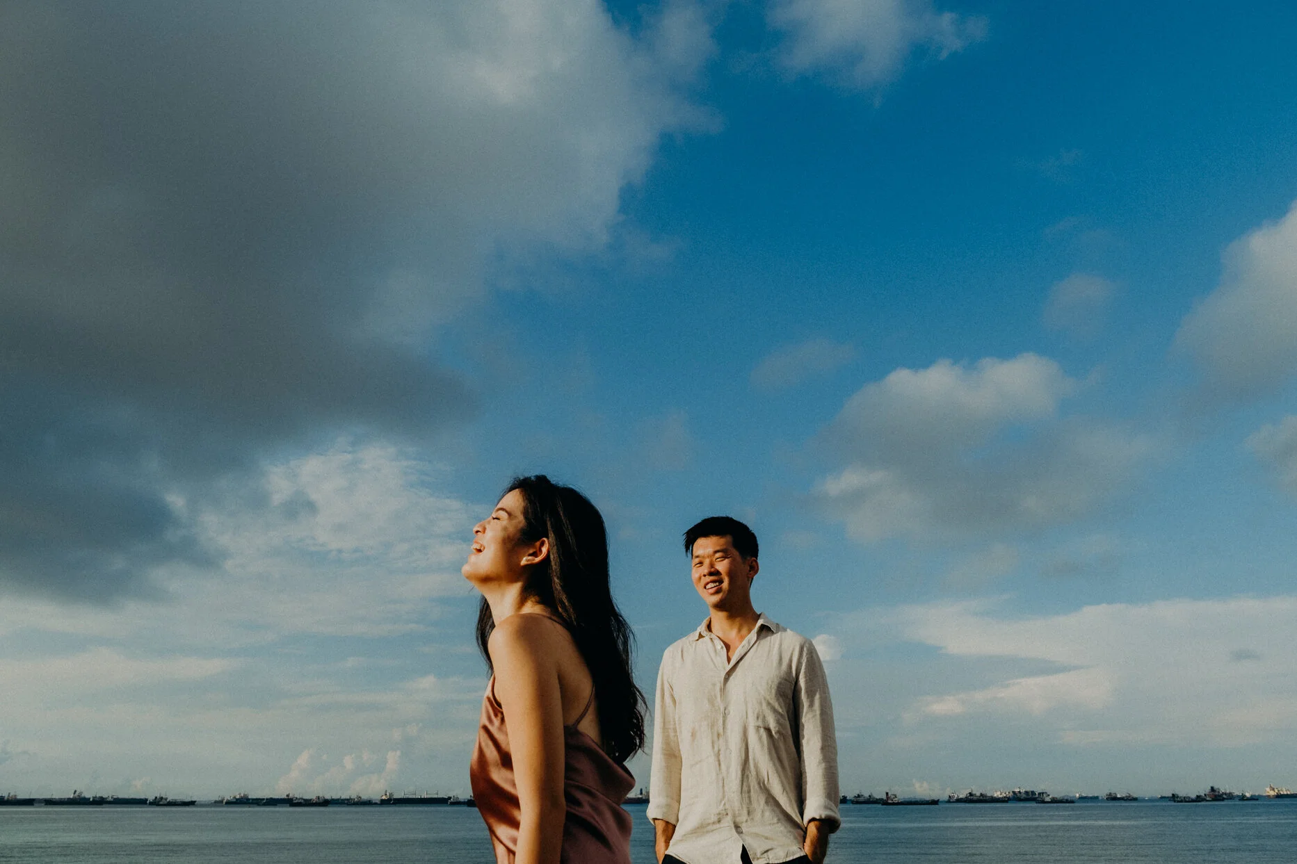 Karen + MJ // East Coast Park and Tiong Bahru Pre-wedding