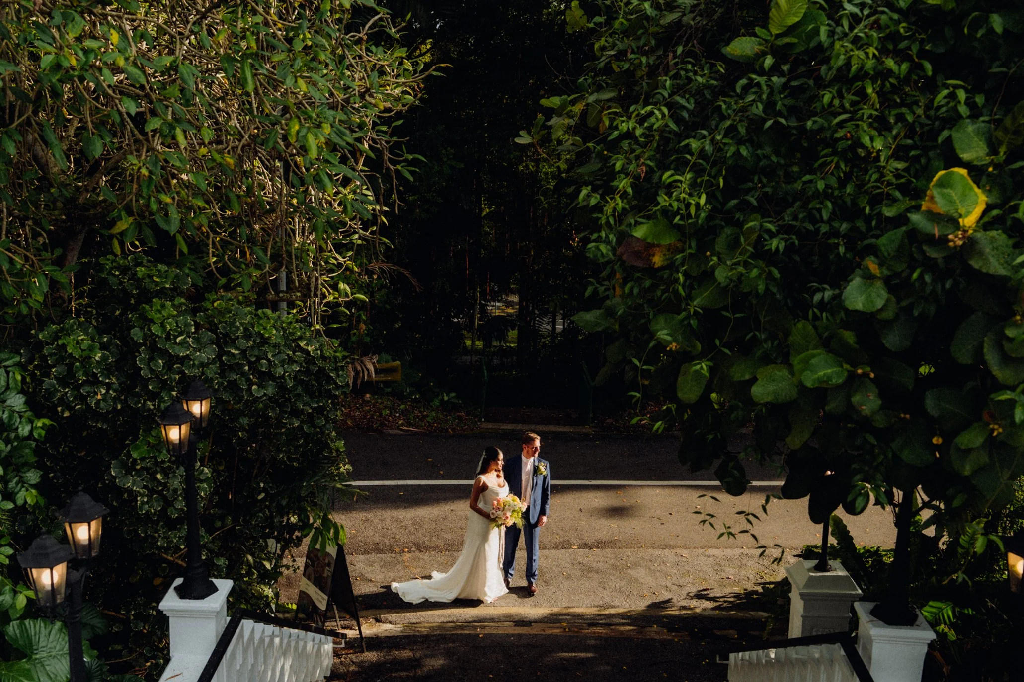 Bella + Billy // Church of St Joseph's and Alkaff Mansion