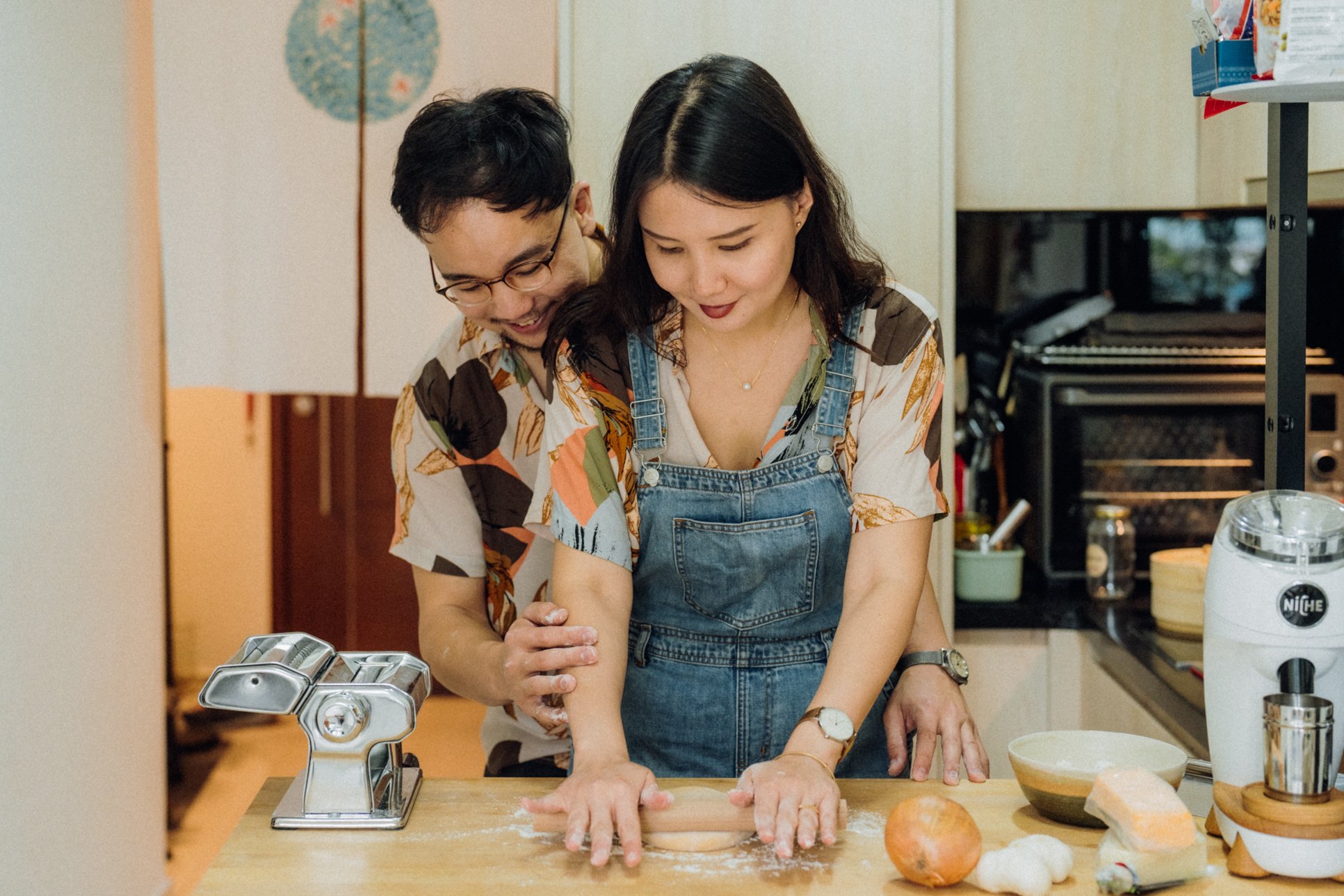 Audrey + Brian // Home Pre-Wedding