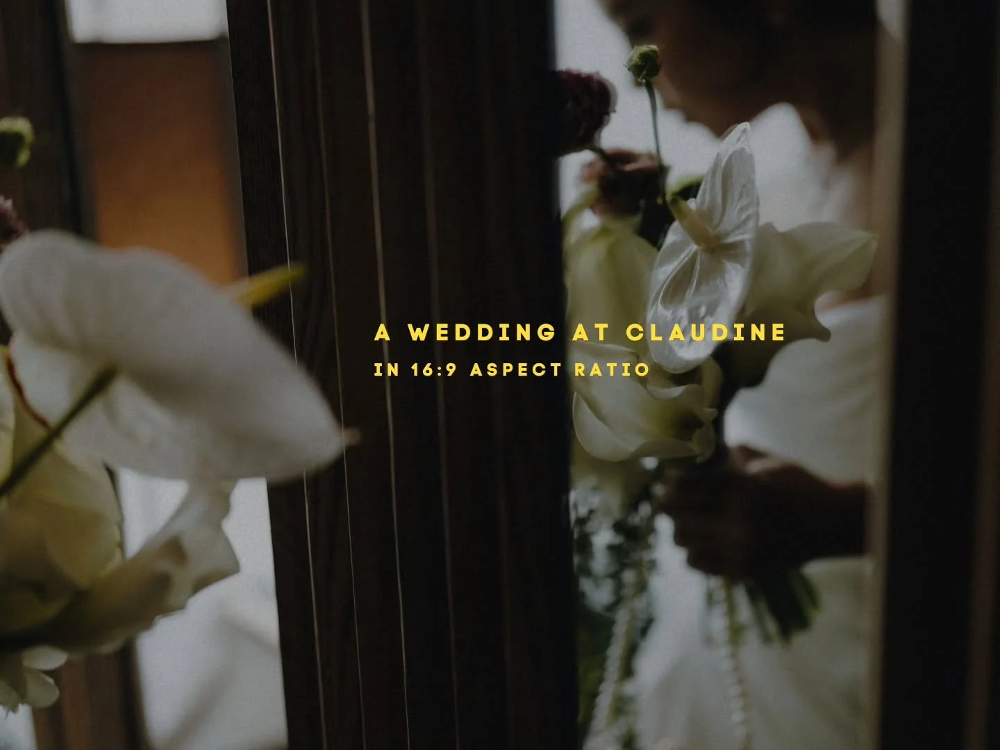 Since it's all about red this week, I thought why not post a set photographed at Claudine Restaurant - one of the reddest places one can photograph a wedding at.

// blooms, styling @khoocoon