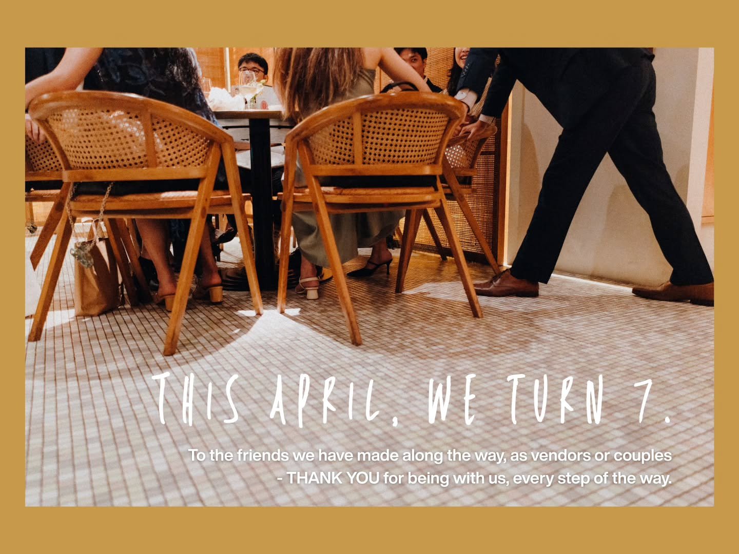 This April, Bottled Groove Photography turns 7. This day 7 years ago, I made the decision to leave the world of corporate and to turn to my comfort zone - a space I hold dear - photography. Thank you to everyone whom I have had the opportunity to mee