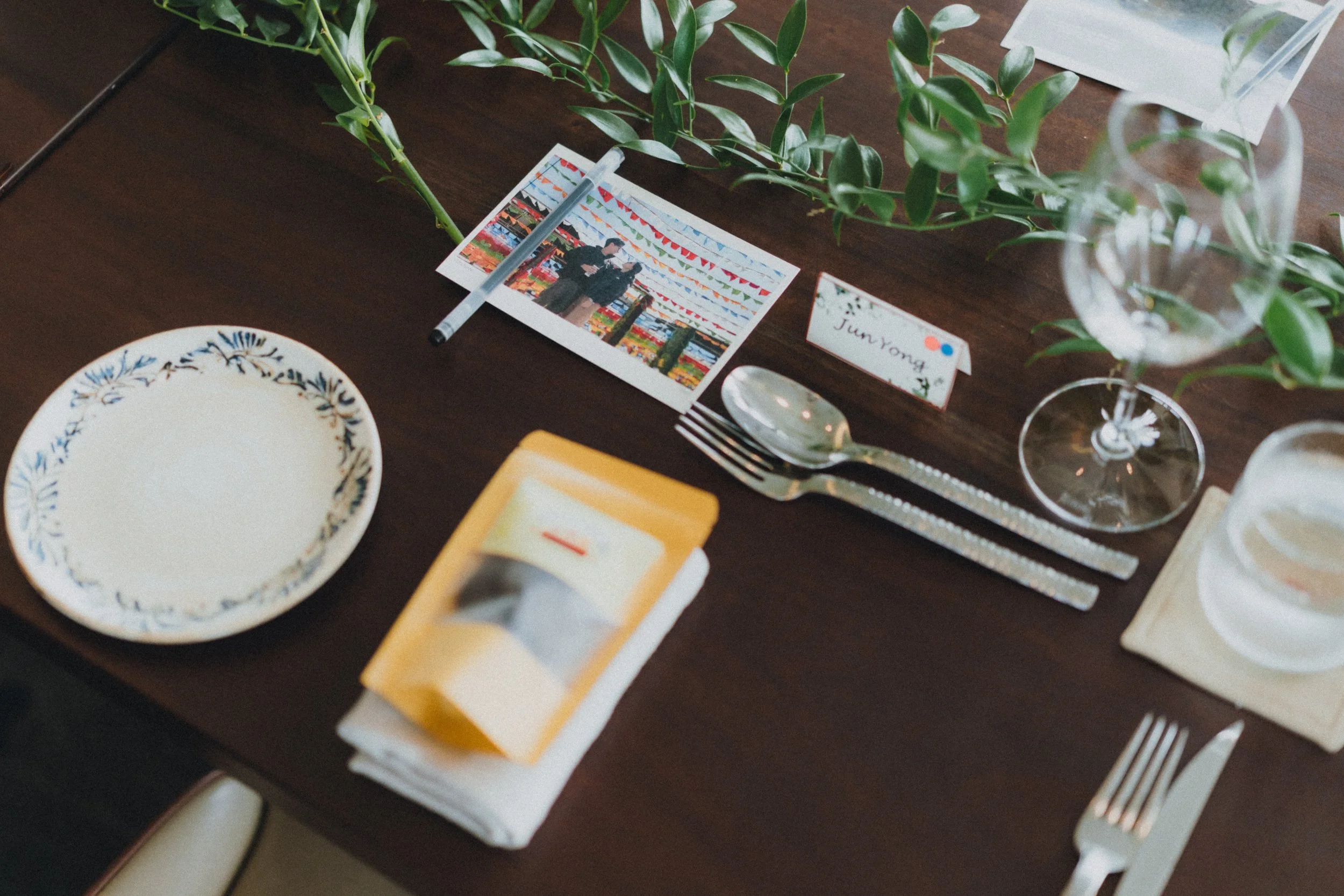 Altro Zafferano Wedding // H + J