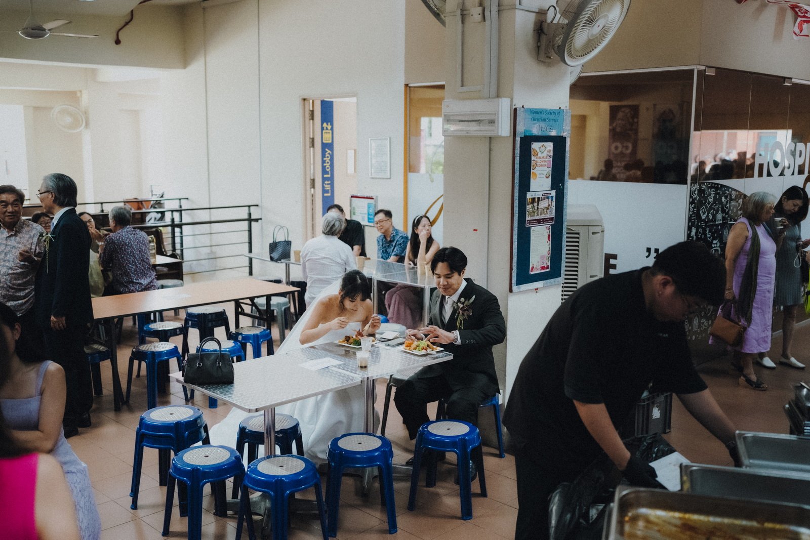 Paya Lebar Methodist Church Wedding // Spending quality time with loved ones (and food)