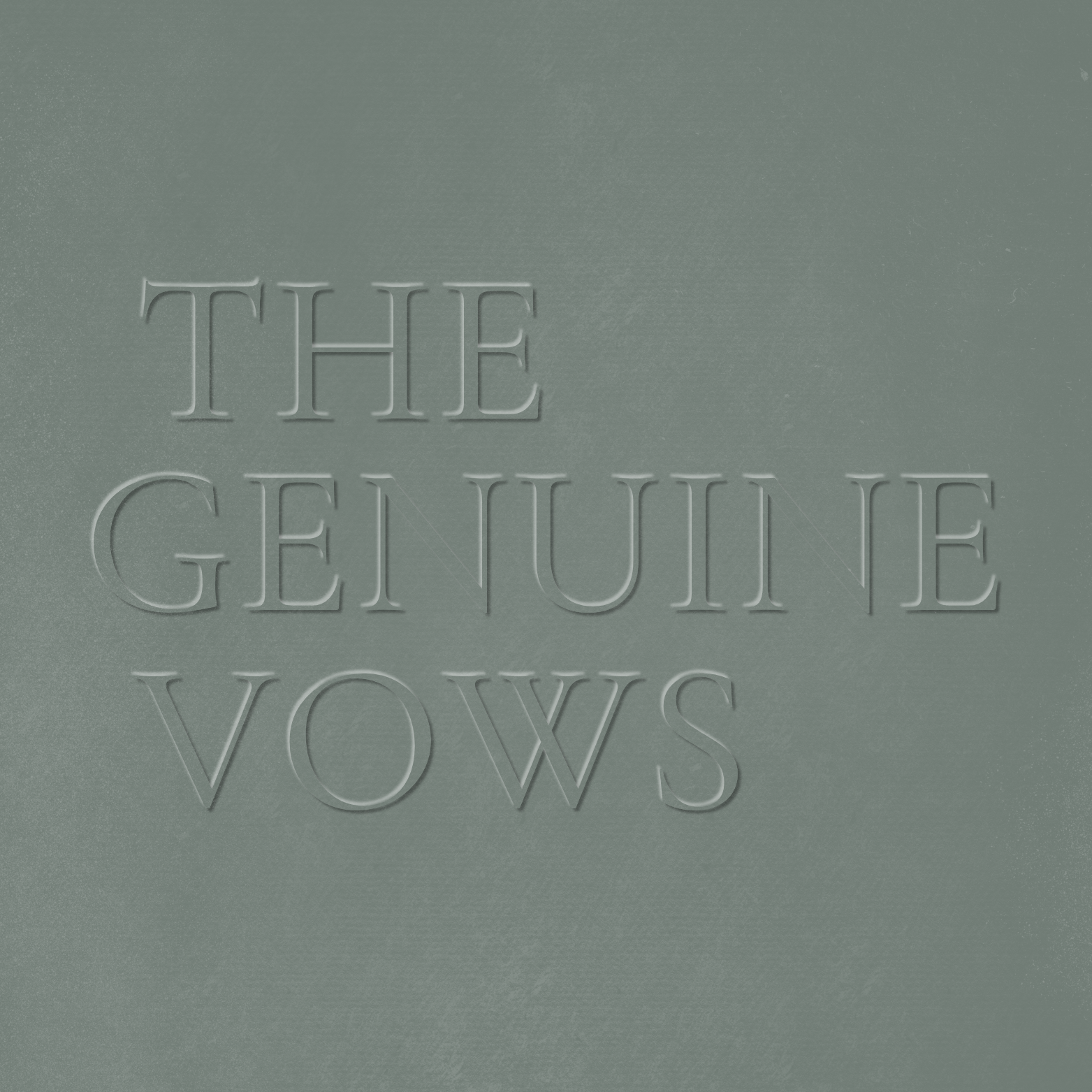 Black background with elegant text reading 'TGO The Genuine Vows Coordinators & Planners' in cursive and serif fonts.