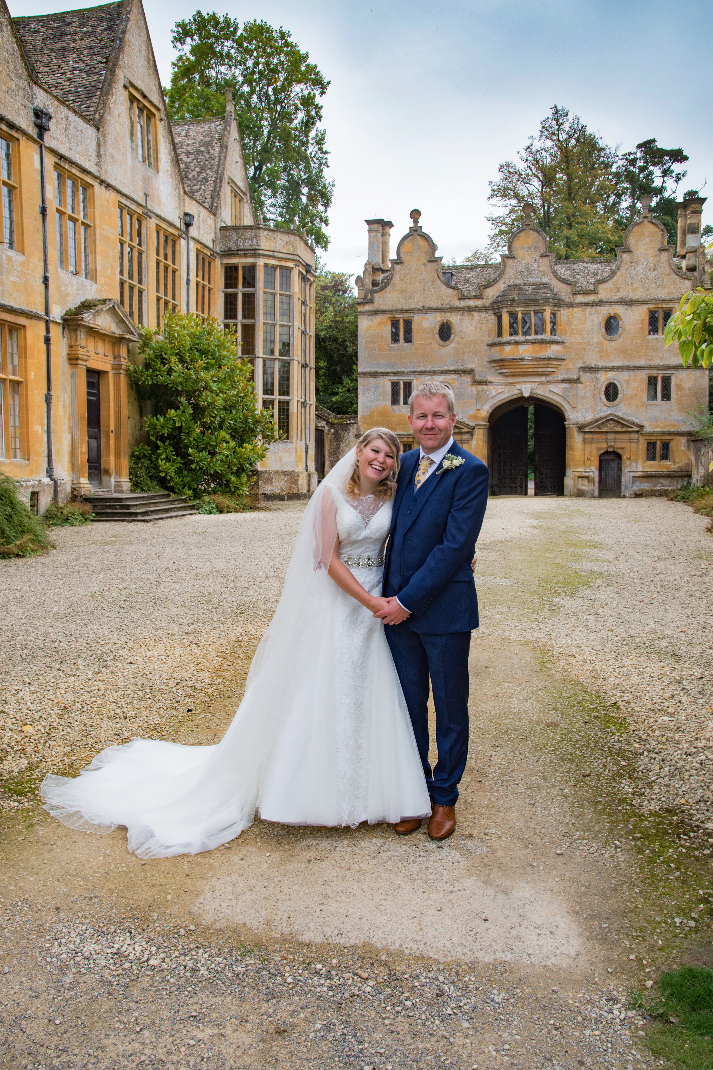 Marcelle and Dom's wedding Stanway House Gloucester