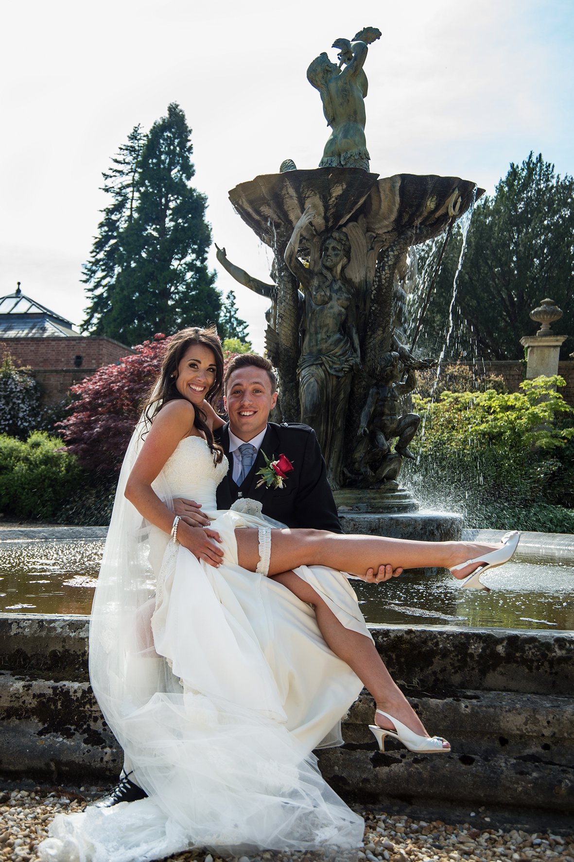 Intimate Wedding photos Highnam Court Clickspeed Wedding Photography