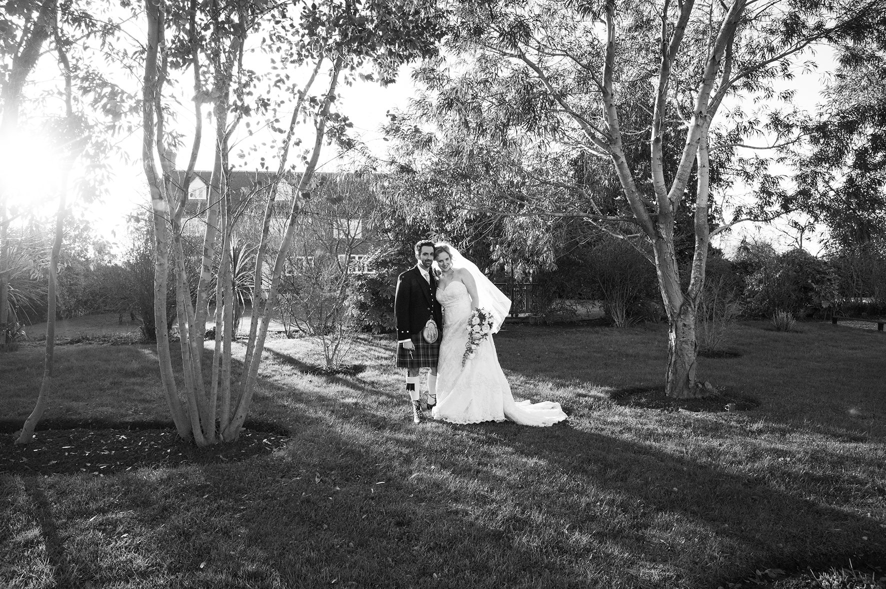 Winter wedding photography Carradine Barns Stourport on Severn