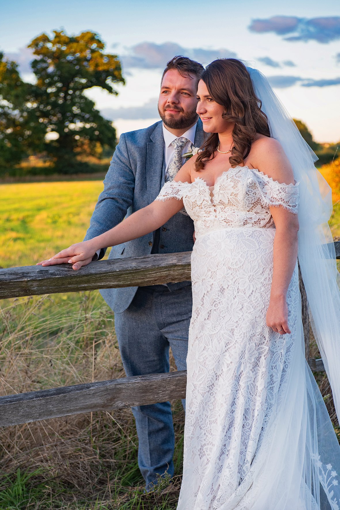 Sunset photo session Shustoke Barn Coleshill