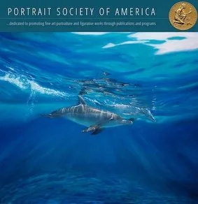 Alexandra Telgmannn silver reflection dolphins 7th place portrait society of America