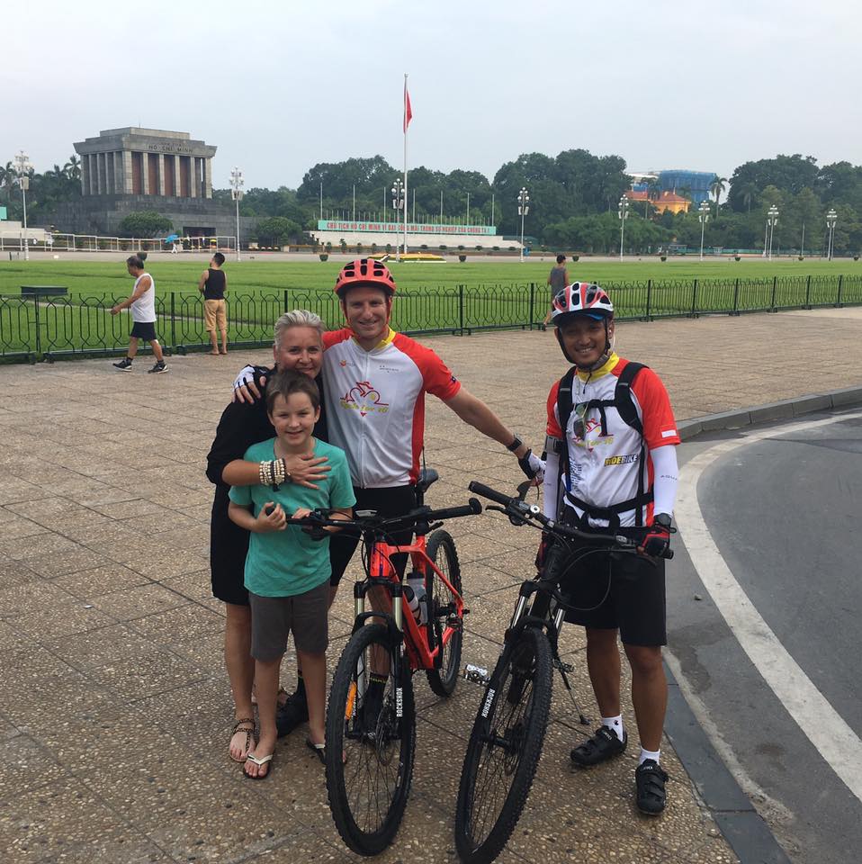 Our start in Hanoi