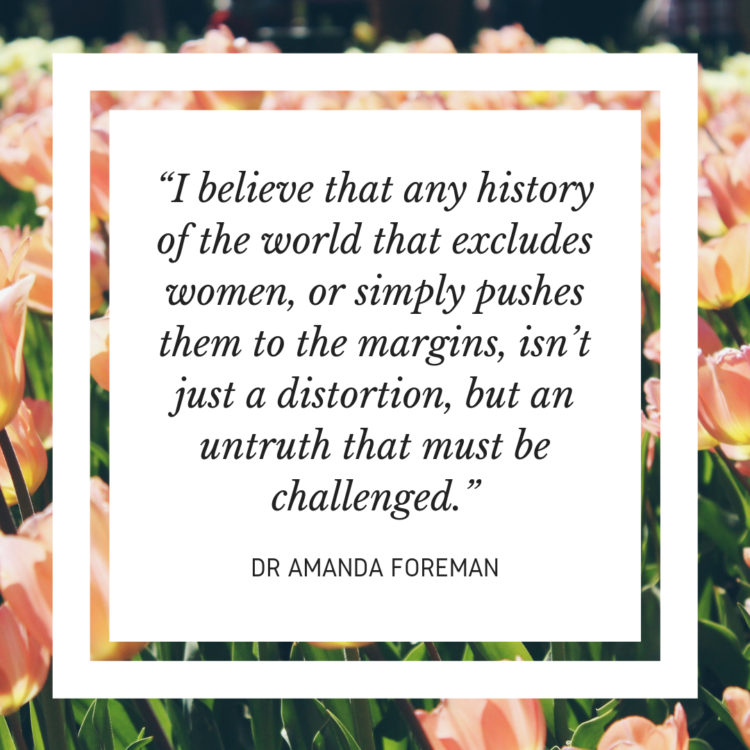 Unconventional Mentor no. 30 - Dr Amanda Foreman