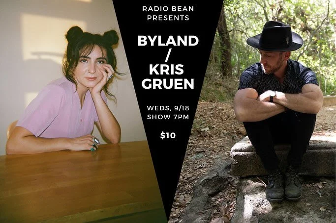 VT Friends, My label mate @bylandmusic is coming to VT to start off her east coast tour! We&rsquo;ll be sharing two shows together in central VT next week, @radiobean in Burlington on Wednesday 9/18, and our own house concert here at the farm on Thur