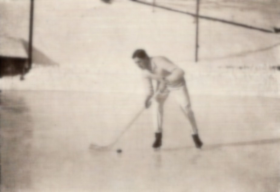 Cambridge player, Varsity match 1913, Murren, Switzerland