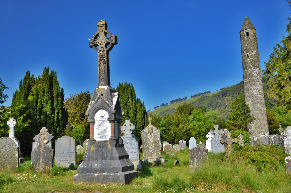 Monastic city in Glendalough